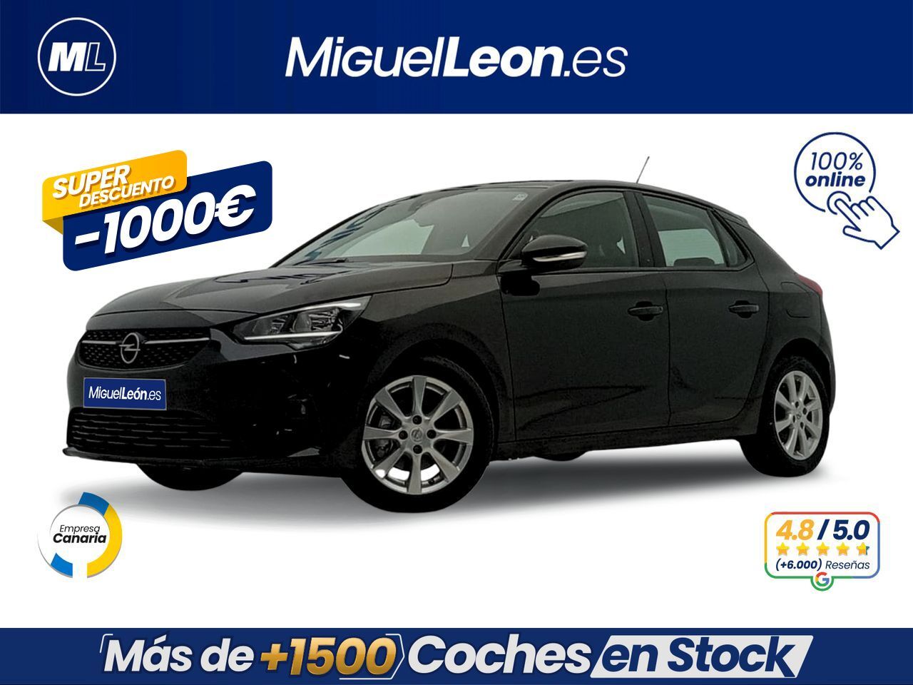 OPEL Corsa (1.2T XHL 74kW (100CV) Edition) en Palmas, Las