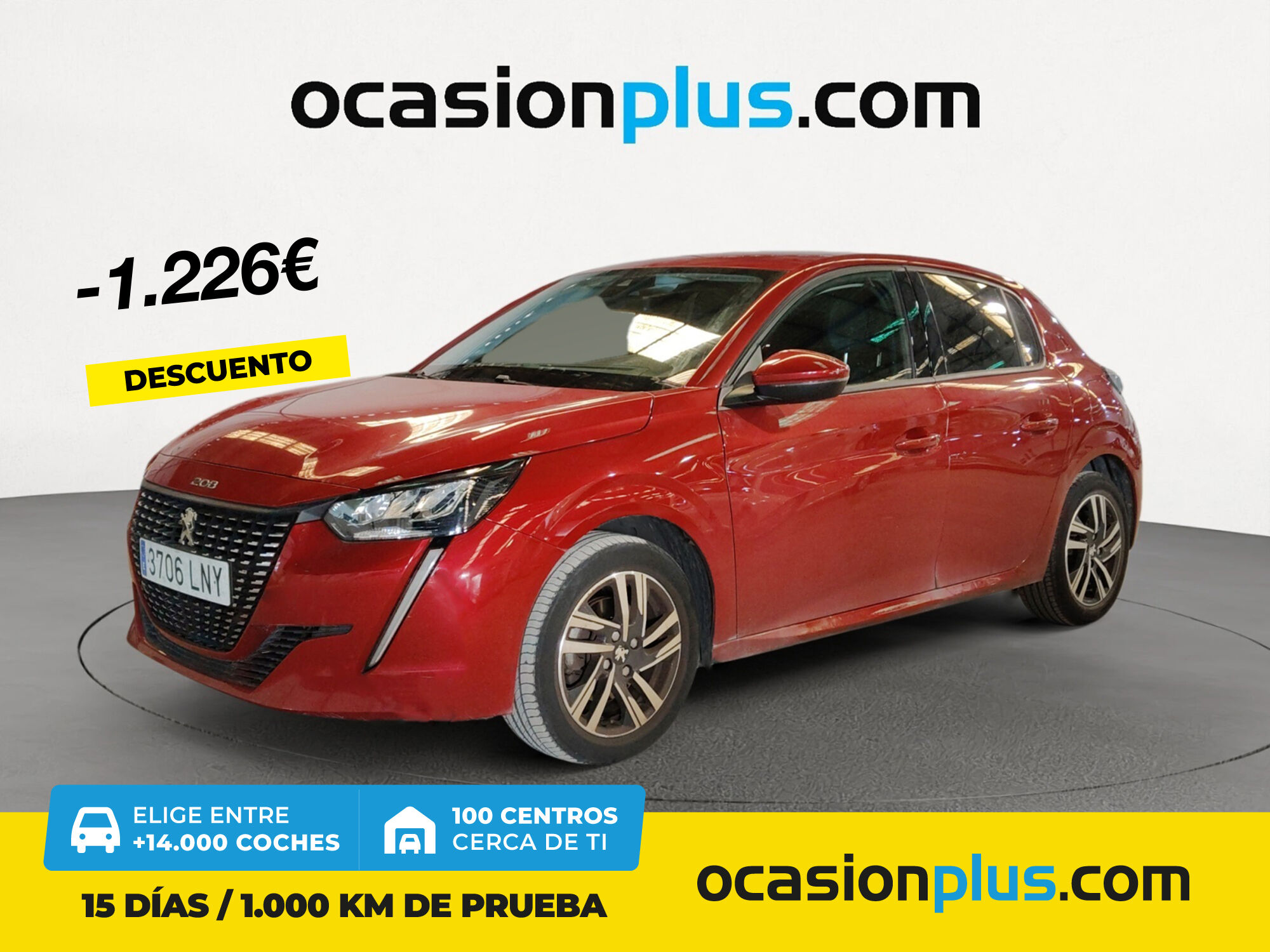 PEUGEOT 208 (BlueHDi 100 Allure 73 kW (100 CV)) en Madrid