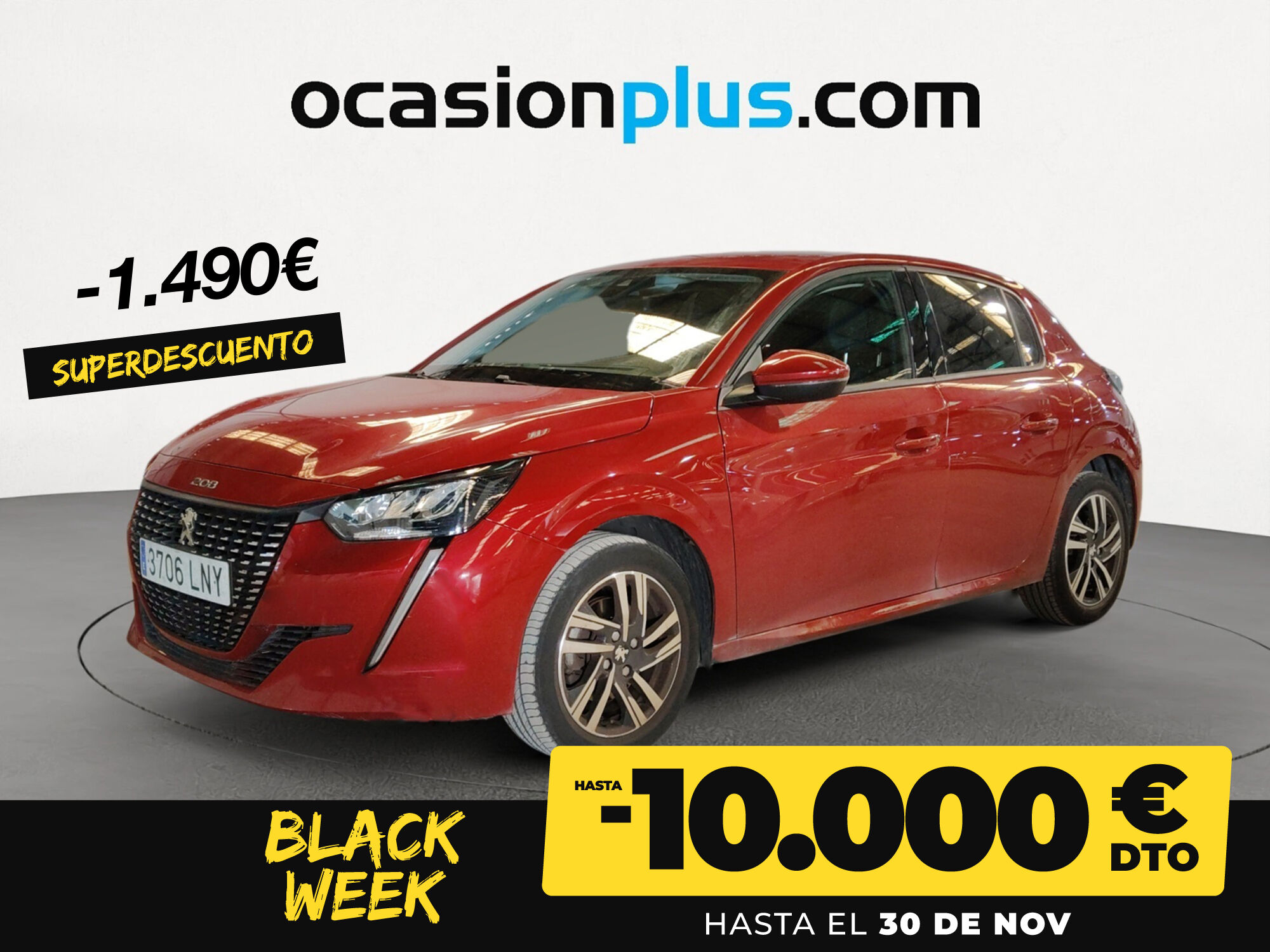 PEUGEOT 208 (BlueHDi 100 Allure 73 kW (100 CV)) en Madrid