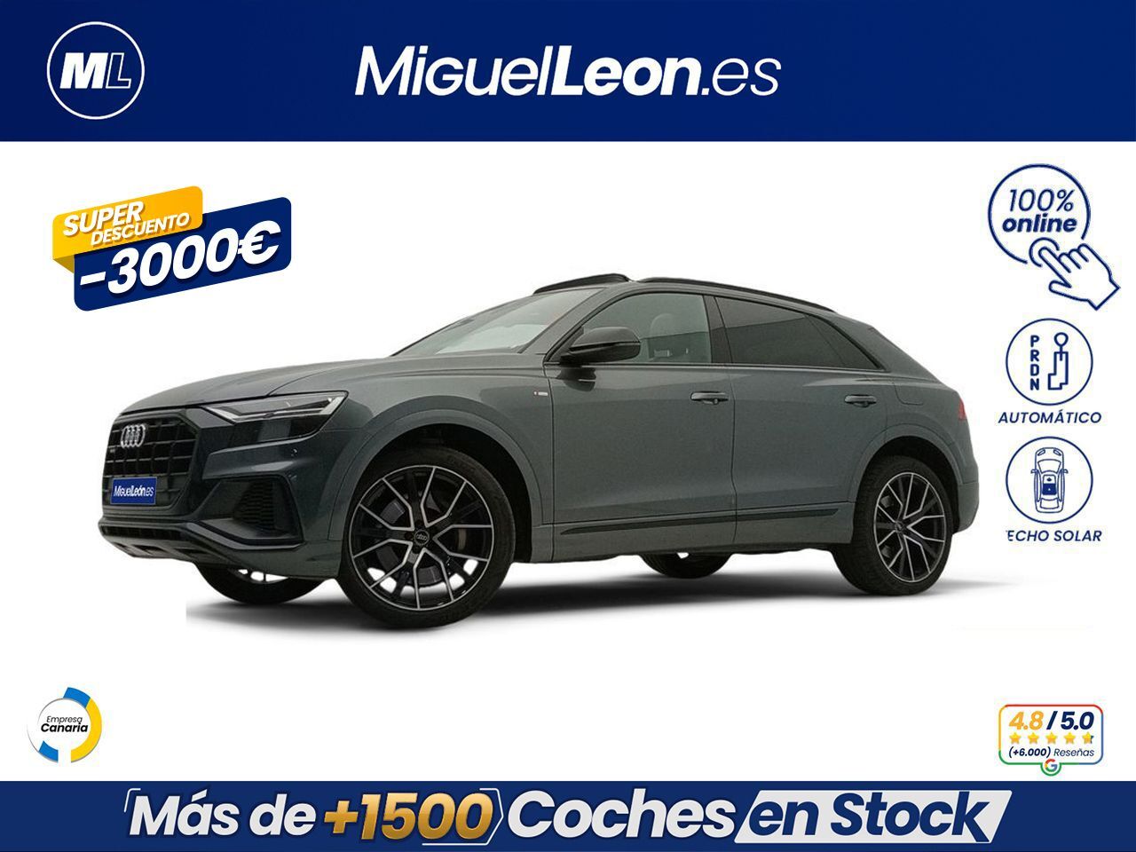 AUDI Q5 (Black Line 50 TFSI e quattro-ultra) en Palmas, Las