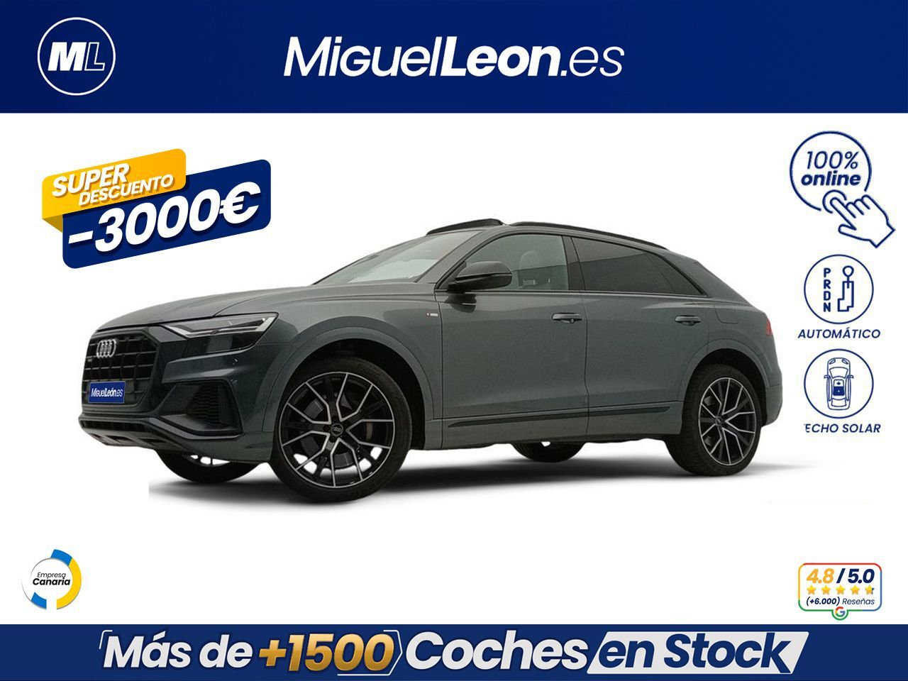 AUDI Q5 (Black Line 50 TFSI e quattro-ultra) en Palmas, Las