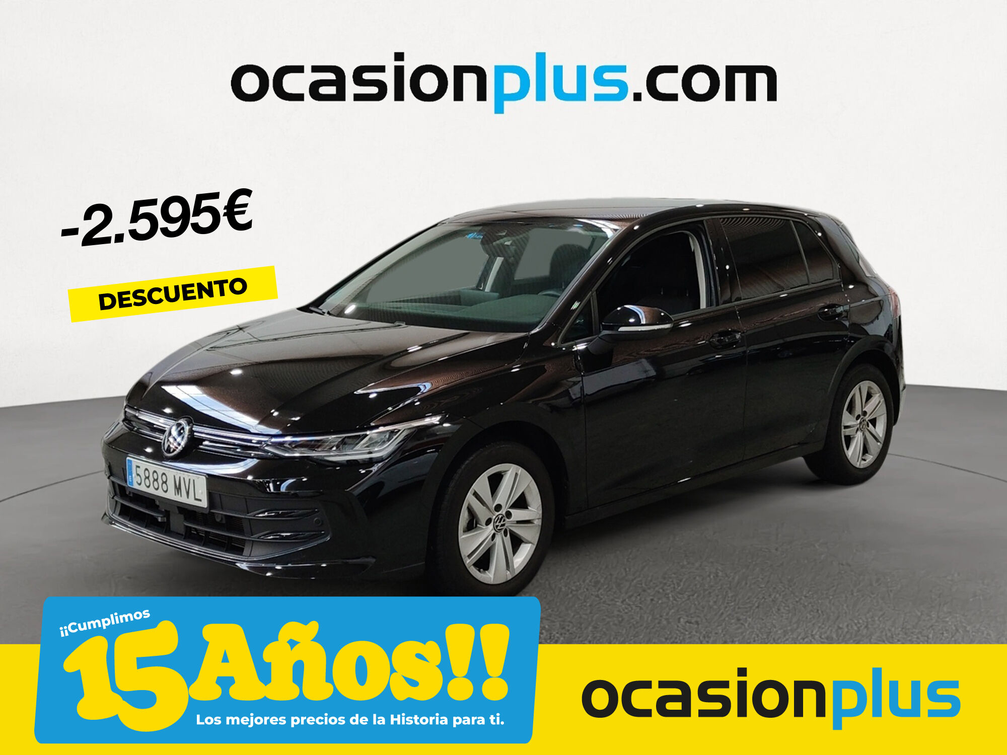 VOLKSWAGEN Golf (1.5 TSI 85 kW (116 CV)) en Madrid