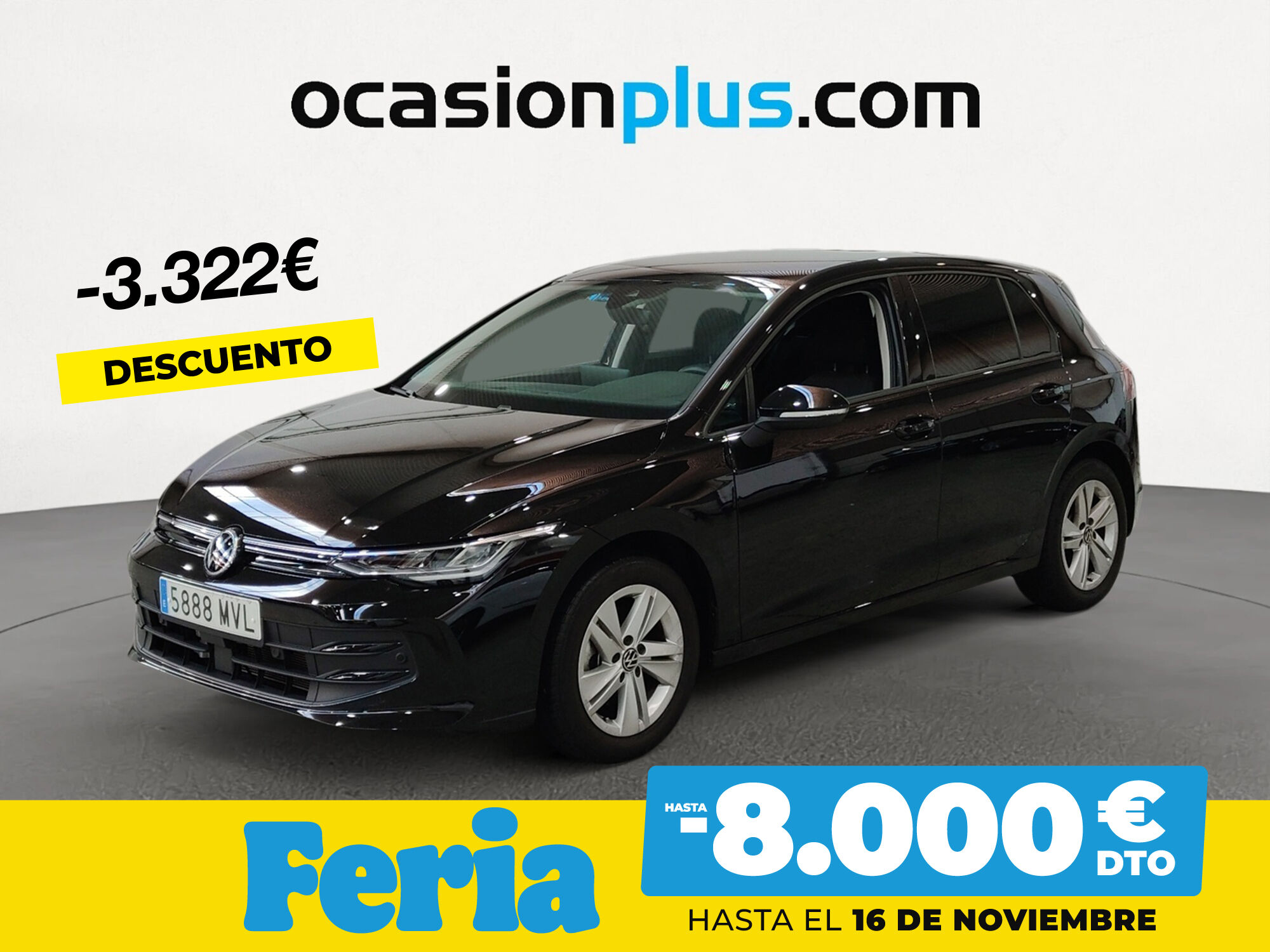 VOLKSWAGEN Golf (1.5 TSI 85 kW (116 CV)) en Madrid