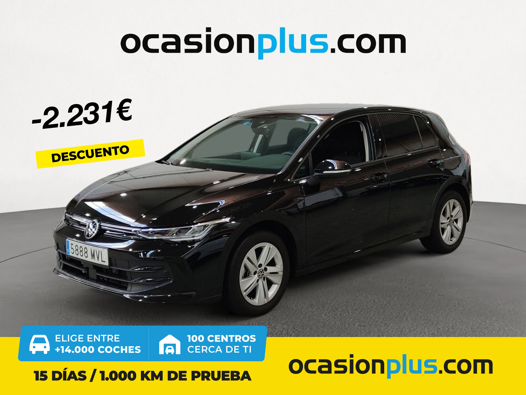 VOLKSWAGEN Golf (1.5 TSI 85 kW (116 CV)) en Madrid