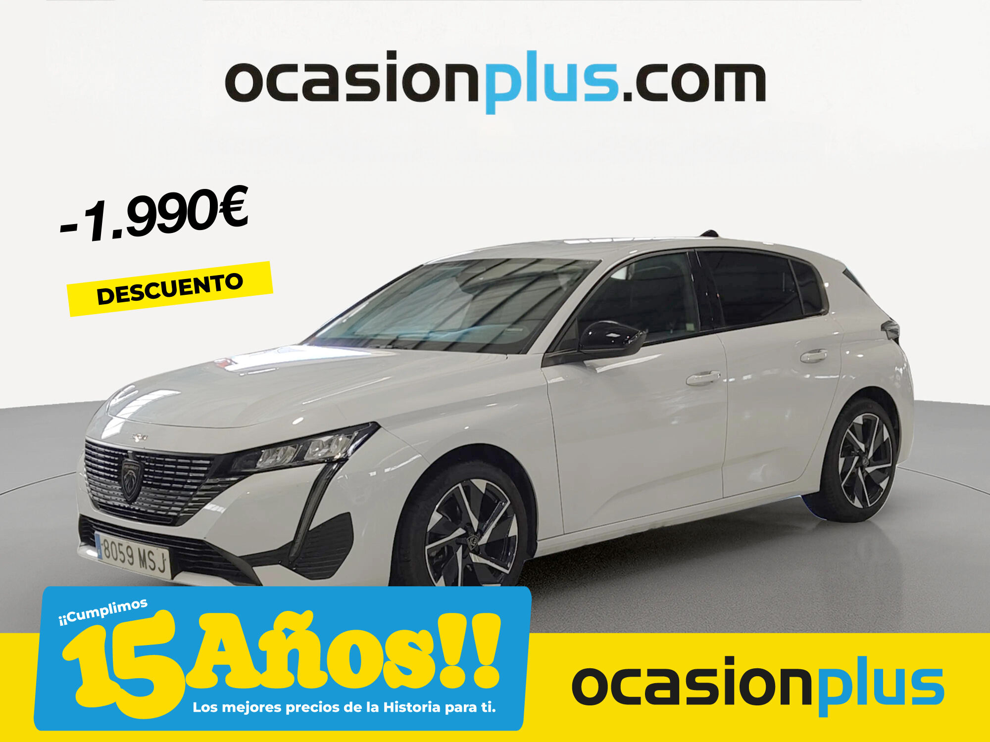 PEUGEOT 308 (BlueHDi 130 S&S Allure EAT8 96 kW (130 CV)) en Madrid