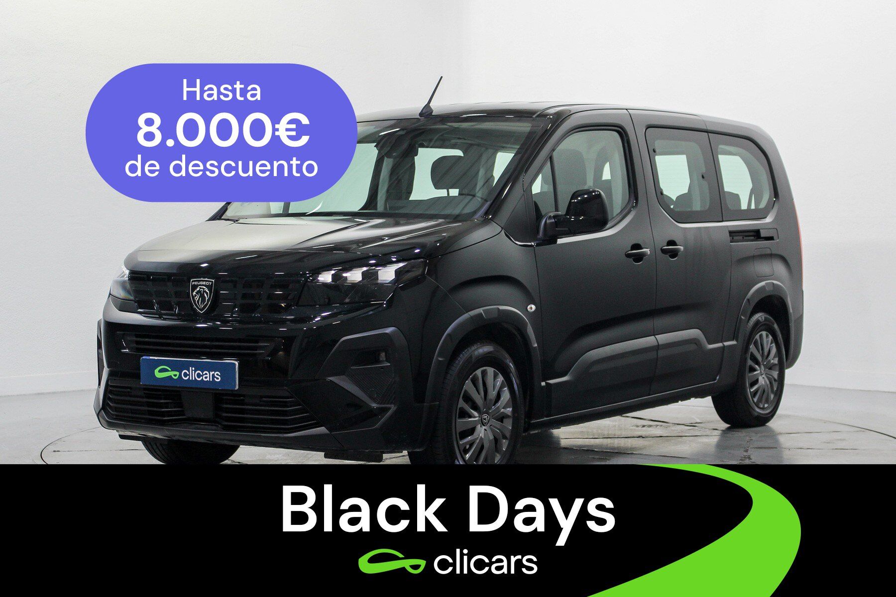 PEUGEOT Rifter (e-Rifter 50kWh Long Allure 100kW) en Madrid