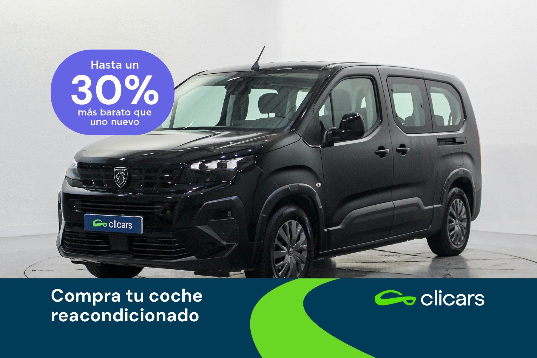 PEUGEOT Rifter (e-Rifter 50kWh Long Allure 100kW) en Madrid