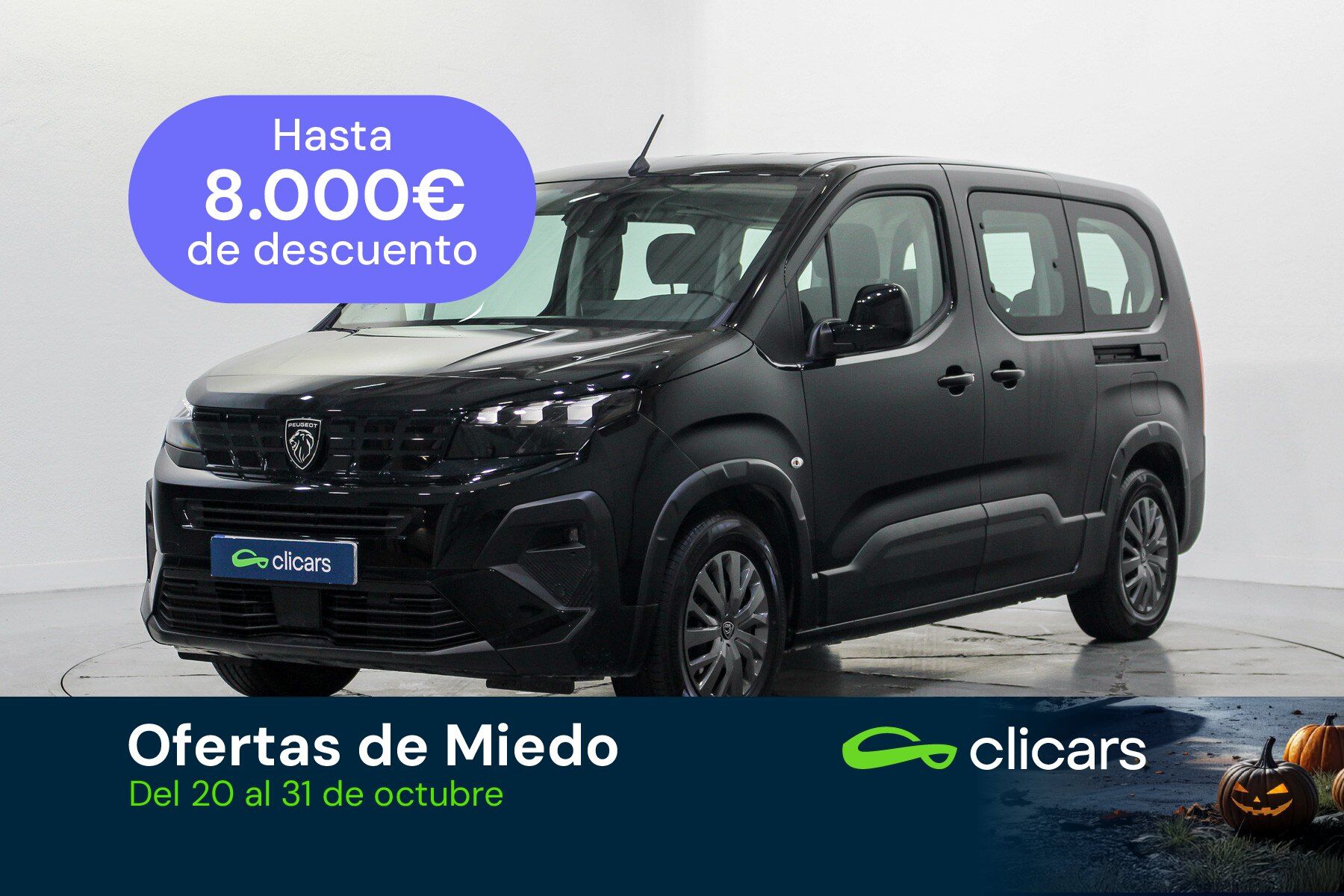 PEUGEOT Rifter (e-Rifter 50kWh Long Allure 100kW) en Madrid