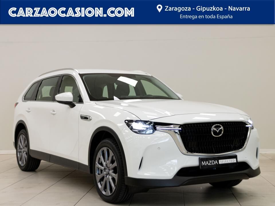 MAZDA CX-80 (e-SKYACTIV D MHEV 187kW Exclusive-Line) en Zaragoza