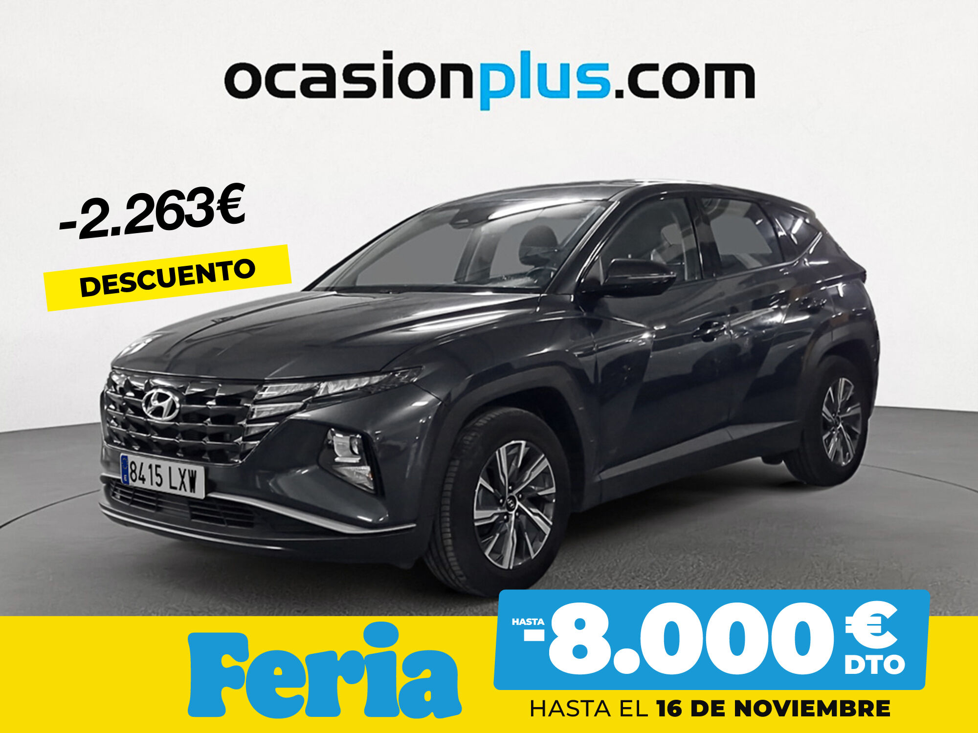 HYUNDAI Tucson (1.6 TGDI Klass 4x2 110 kW (150 CV)) en Madrid