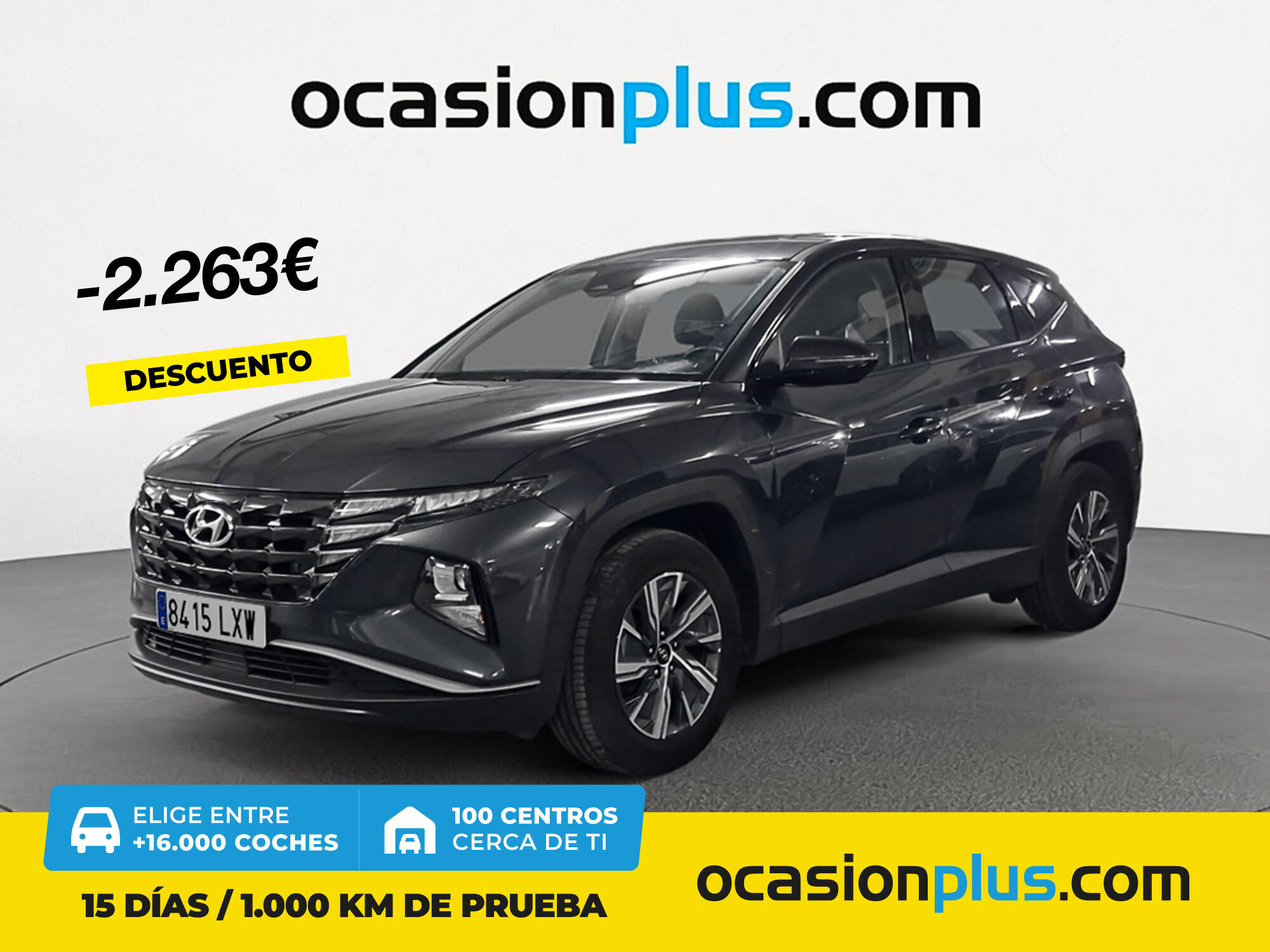 HYUNDAI Tucson (1.6 TGDI Klass 4x2 110 kW (150 CV)) en Madrid