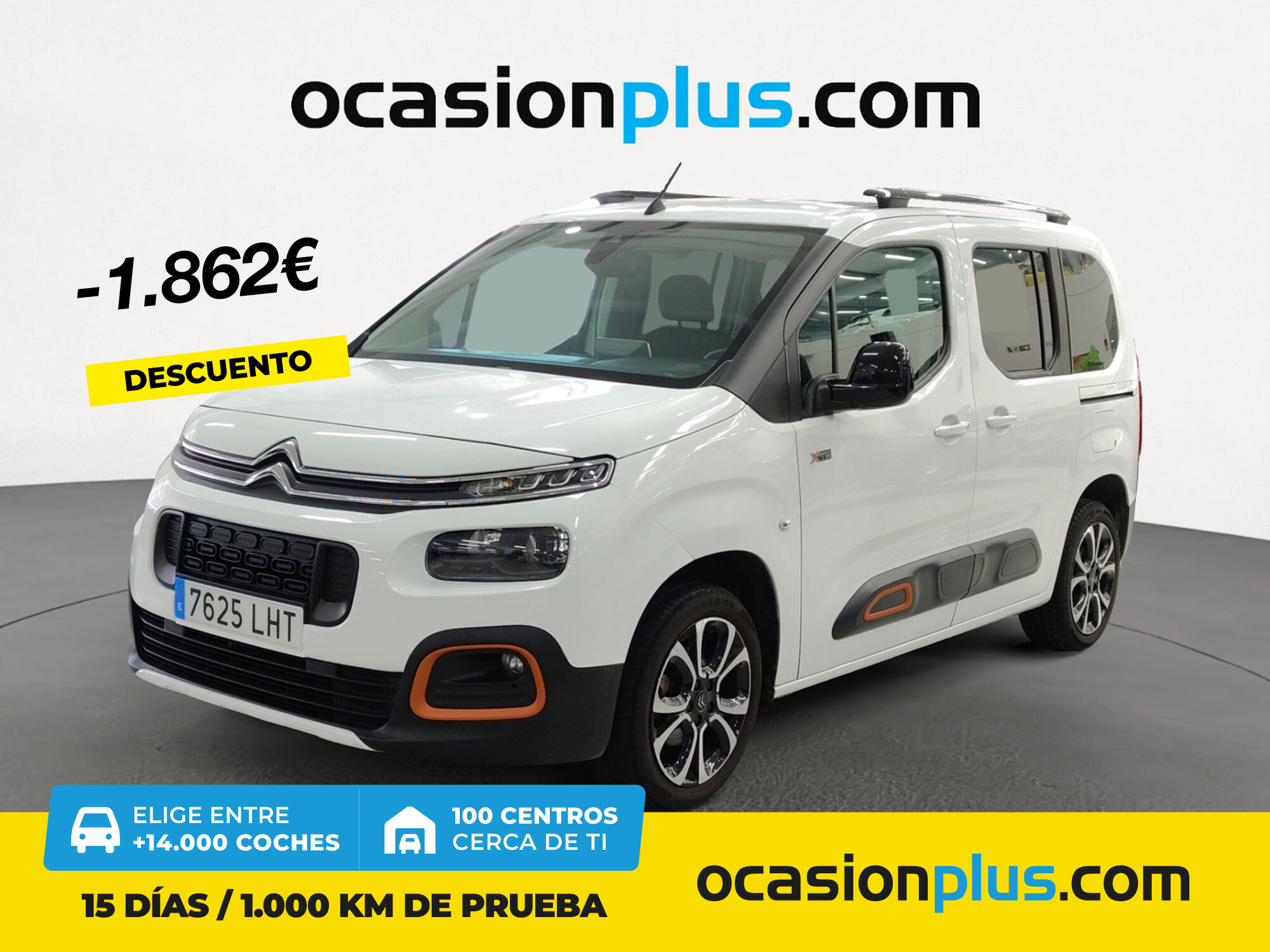 CITROEN Berlingo (BlueHDi 100 S&S Talla M Shine 75 kW (102 CV)) en Madrid