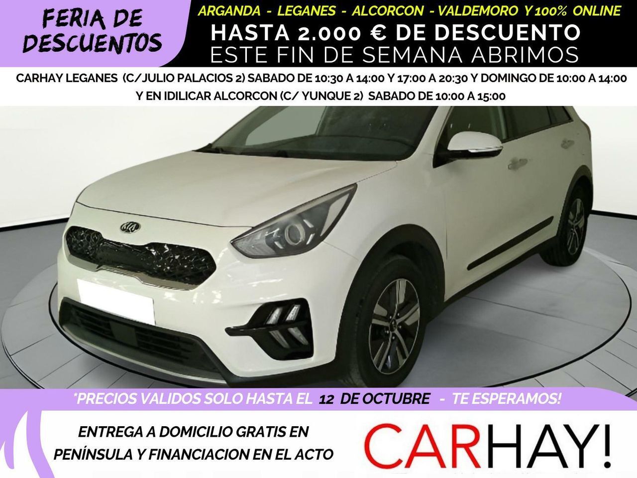 KIA Niro (1.6 GDI HEV 104KW (141CV) DRIVE) en Madrid