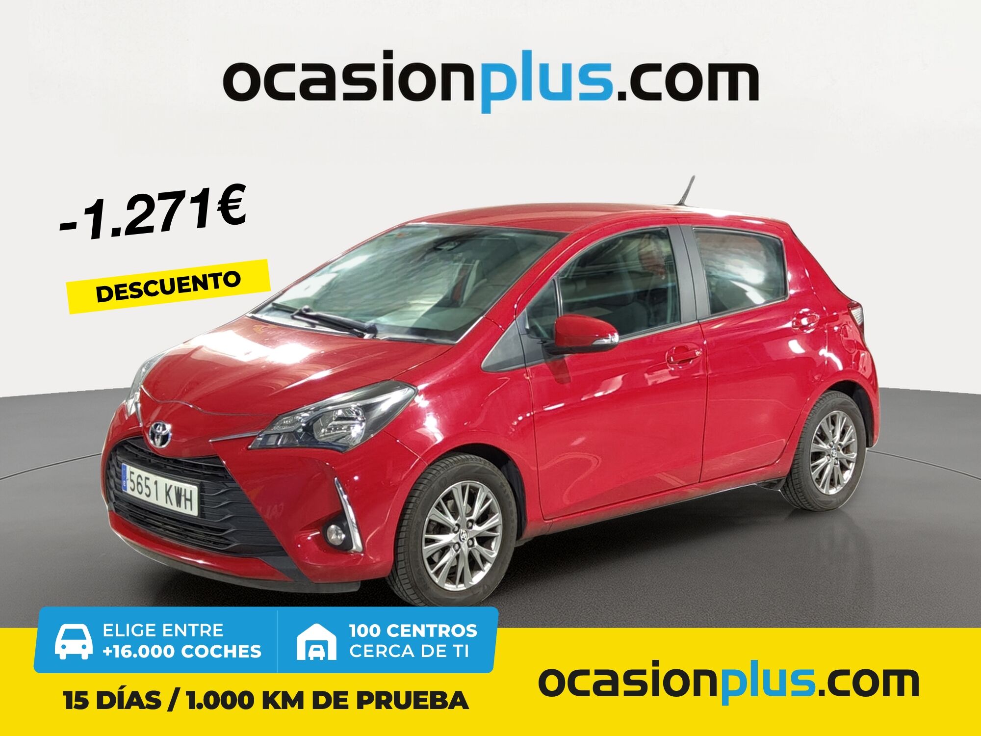 TOYOTA Yaris (70 Active 51 kW (69 CV)) en Madrid