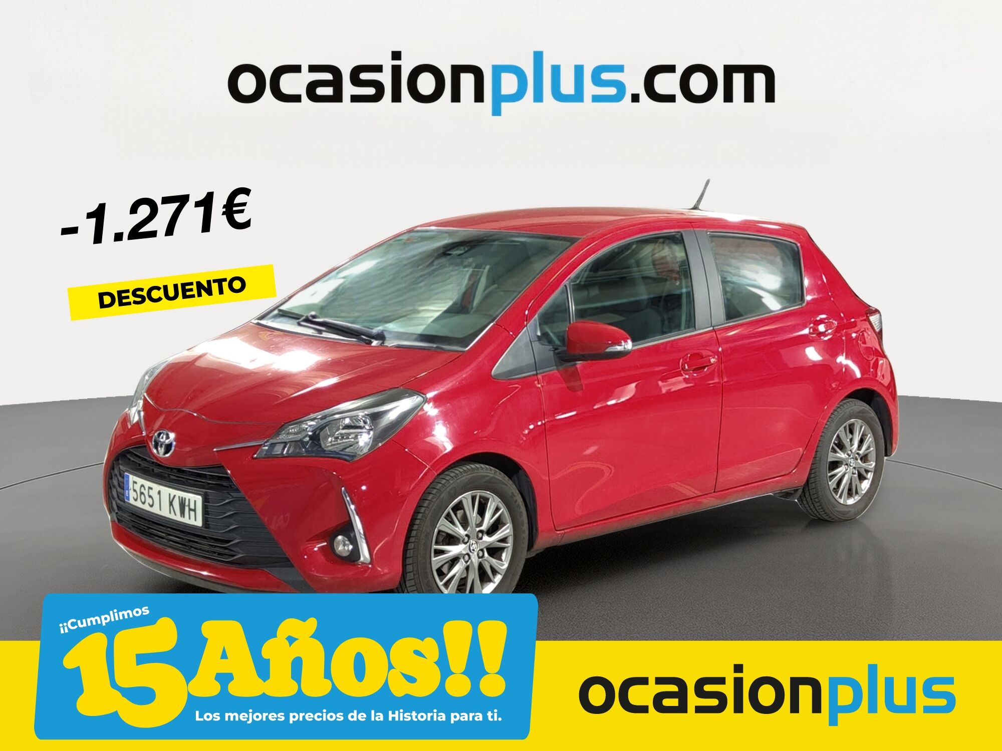 TOYOTA Yaris (70 Active 51 kW (69 CV)) en Madrid