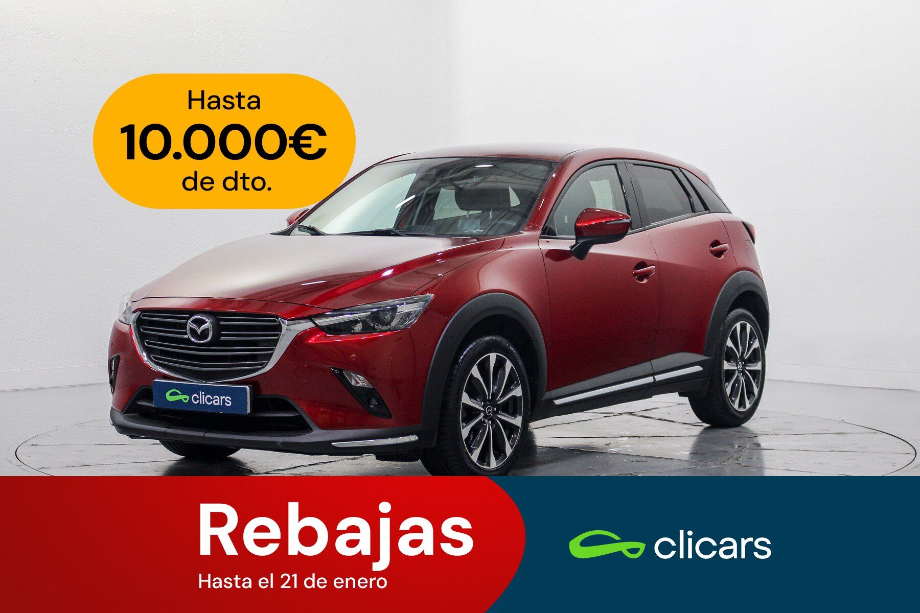 MAZDA CX-3 (CX-3 1.8 Skyactiv-D Zenith 2WD 85kW) en Madrid