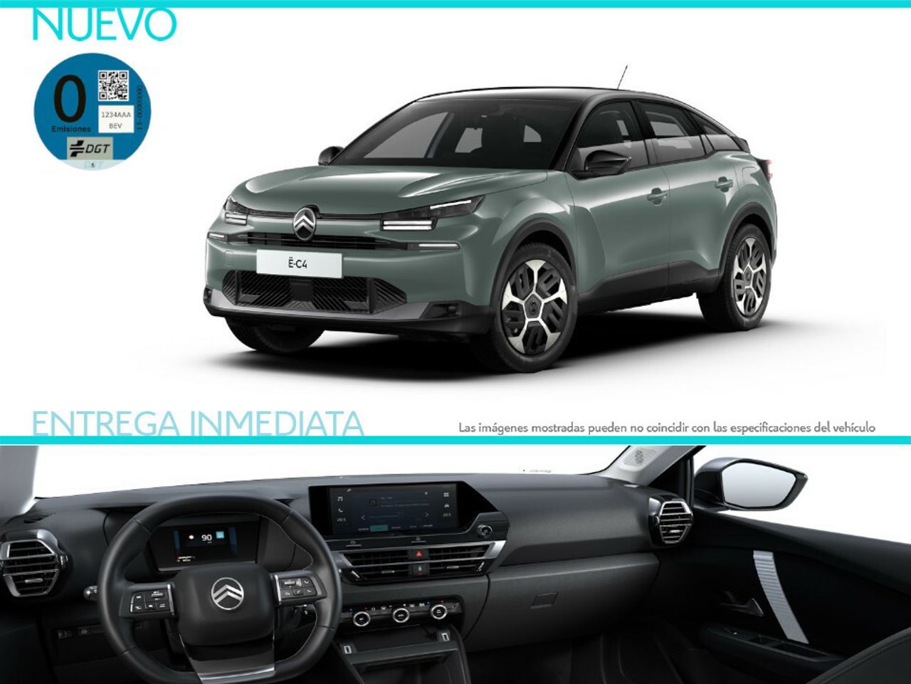 CITROEN C4 (ë-C4 eléctrico 115kW 54kWh Plus) en Barcelona