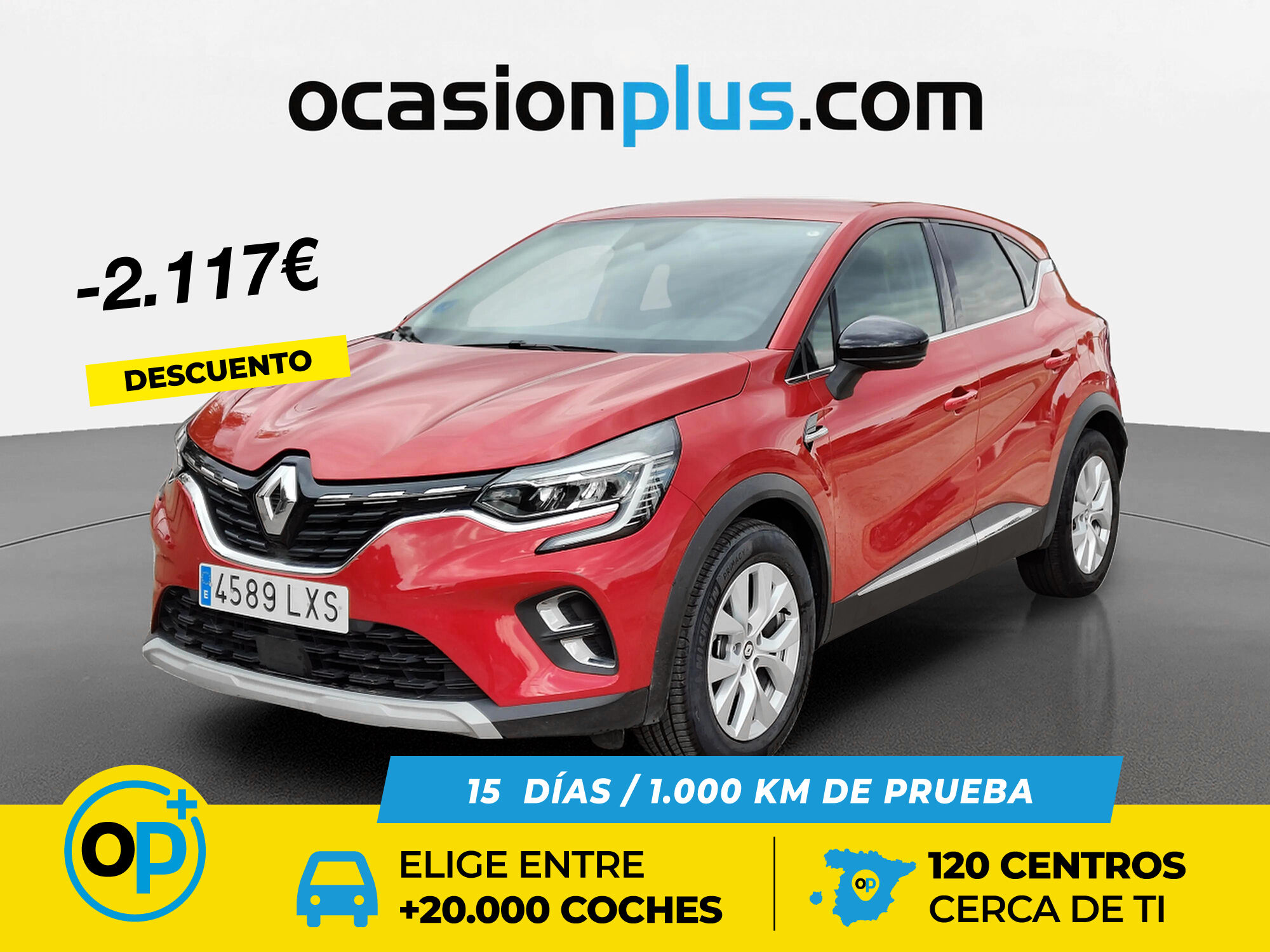 Foto del RENAULT Captur E-TECH Híbrido Enchufable Zen 117kW