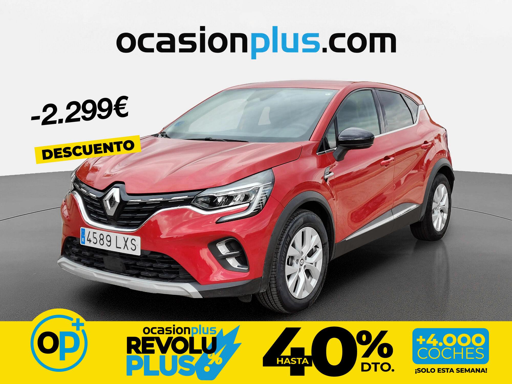 Foto del RENAULT Captur E-TECH Híbrido Enchufable Zen 117kW