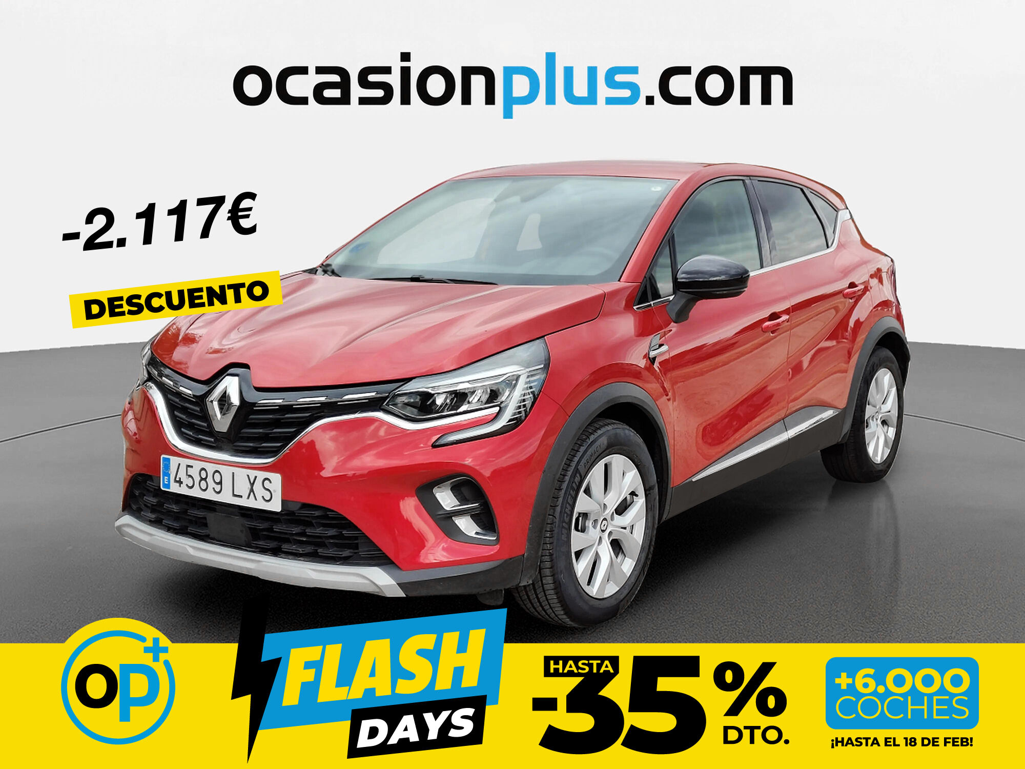 Foto del RENAULT Captur E-TECH Híbrido Enchufable Zen 117kW