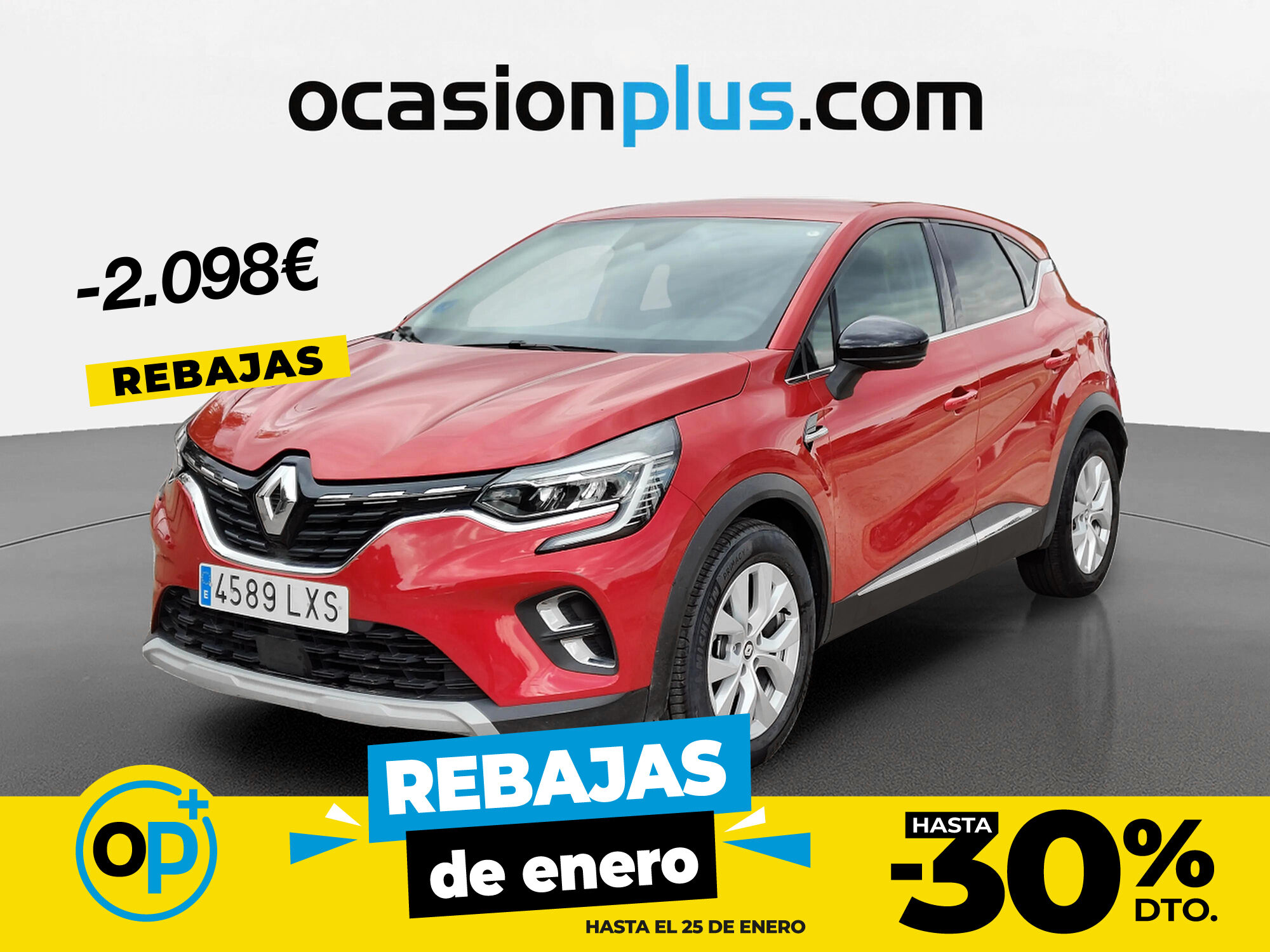 RENAULT Captur (Zen E-TECH Híbrido enchufable 118 kW (160 CV)) en Madrid