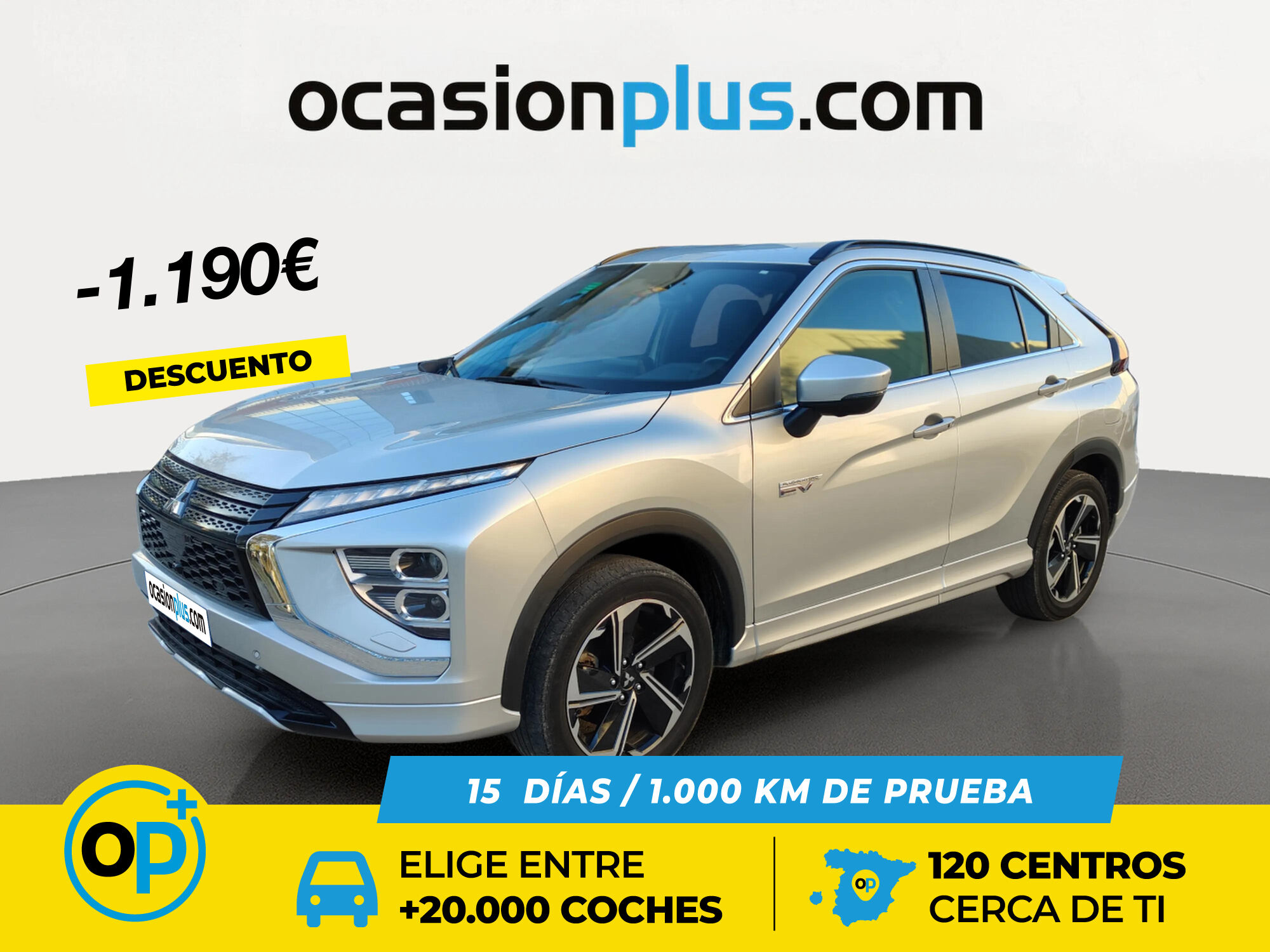 MITSUBISHI Eclipse Cross (2.4 PHEV Kaiteki 4WD Auto 138 kW (188 CV)) en Mad