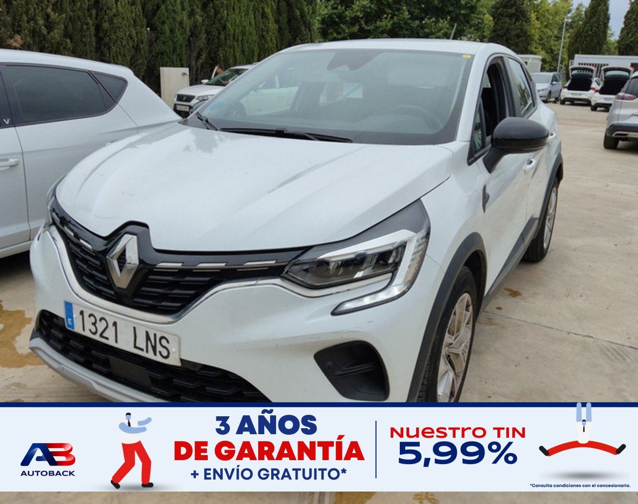 RENAULT Captur (Intens TCe 74kW (100CV) GLP) en Madrid