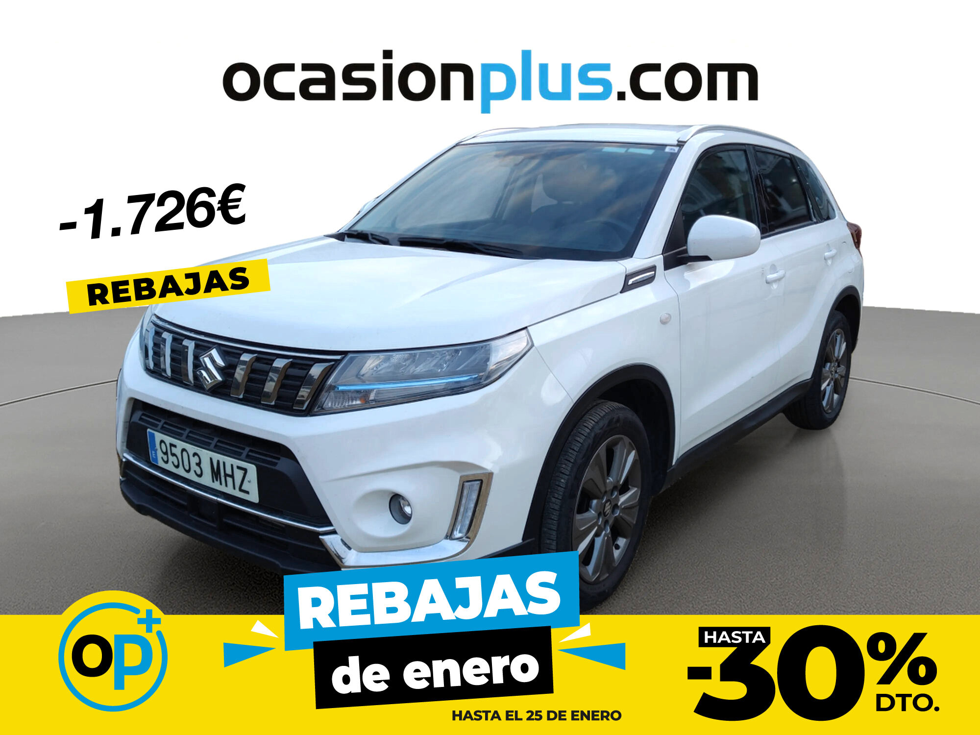 SUZUKI Vitara (1.4 Turbo Mild Hybrid GLE 4WD 95 kW (129 CV)) en Madrid