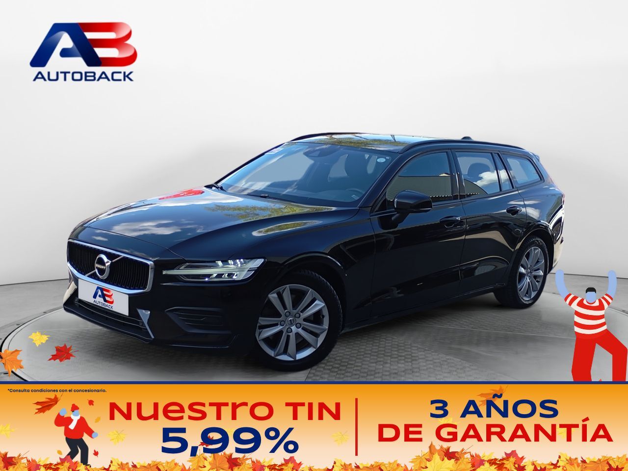 VOLVO V60 (2.0 B4 (D) Momentum Auto) en Madrid