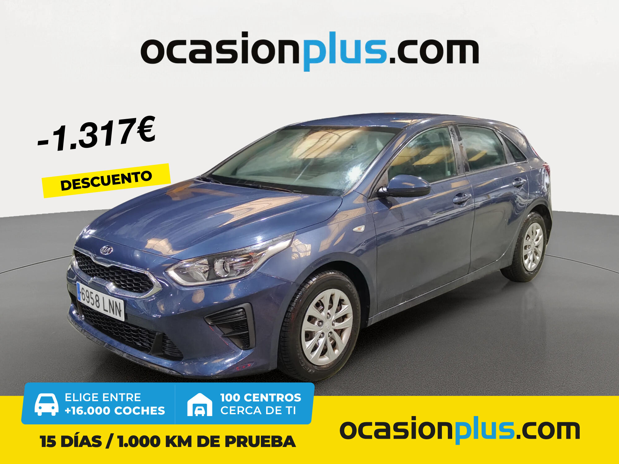 KIA Ceed (1.0 T-GDi Concept 88 kW (120 CV)) en Madrid