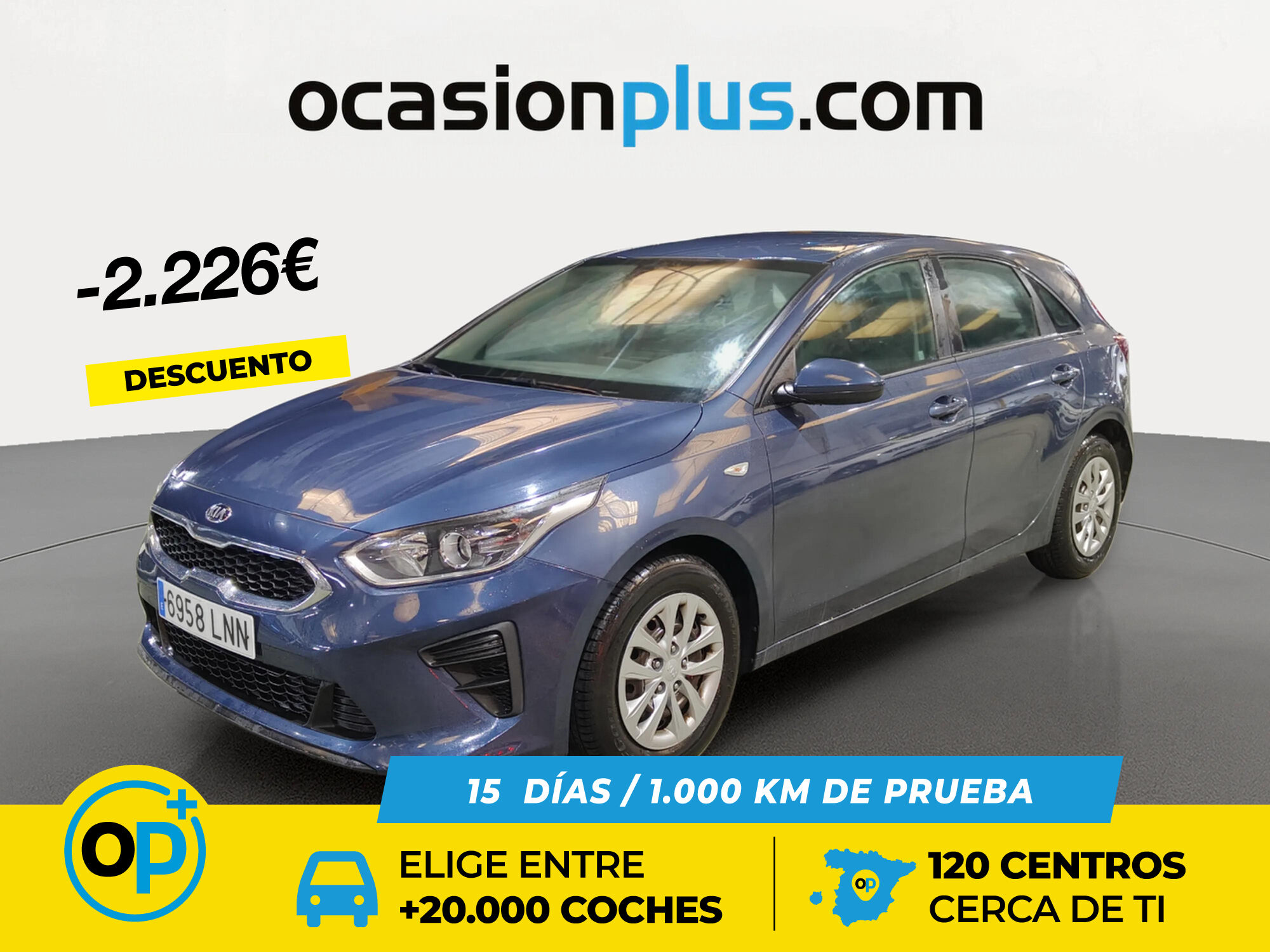 KIA Ceed (1.0 T-GDi Concept 88 kW (120 CV)) en Madrid
