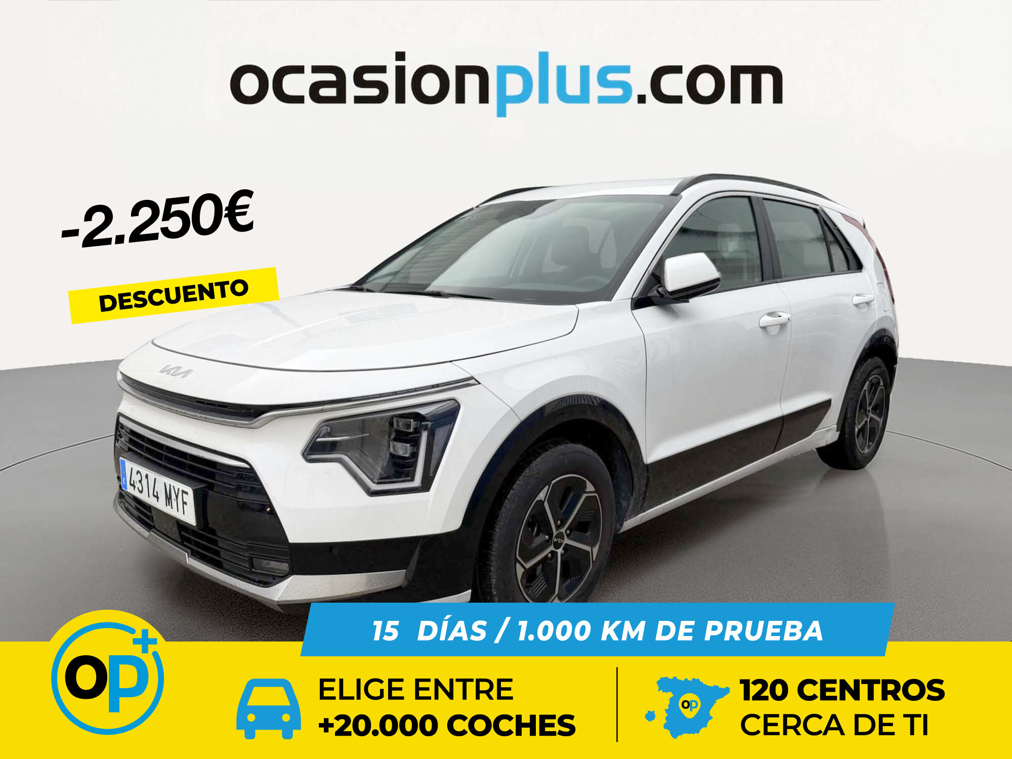 KIA Niro (1.6 GDi HEV Drive 95 kW (129 CV)) en Madrid