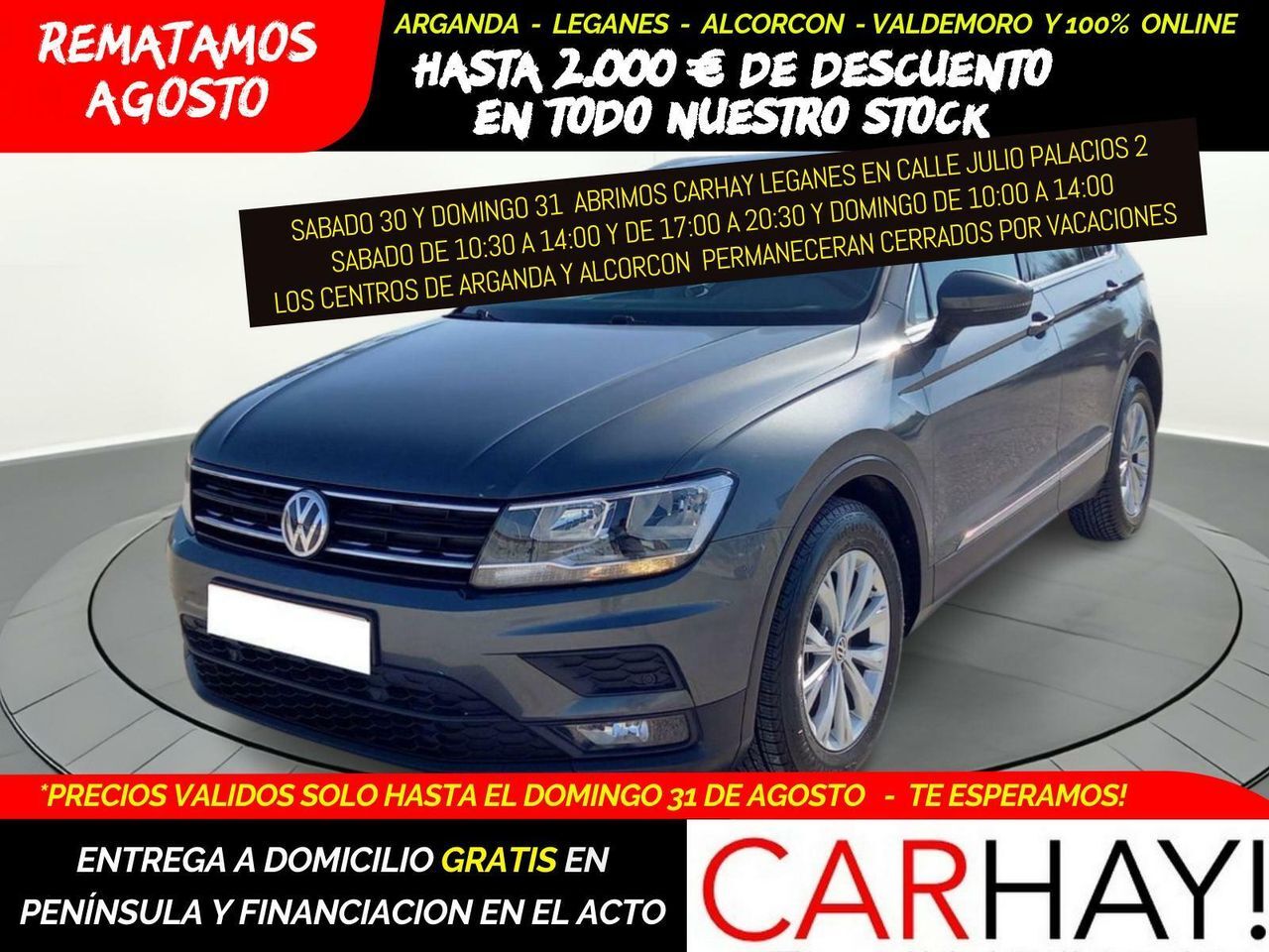 VOLKSWAGEN Tiguan (2.0 TDI SCR COMFORTLINE DSG) en Madrid