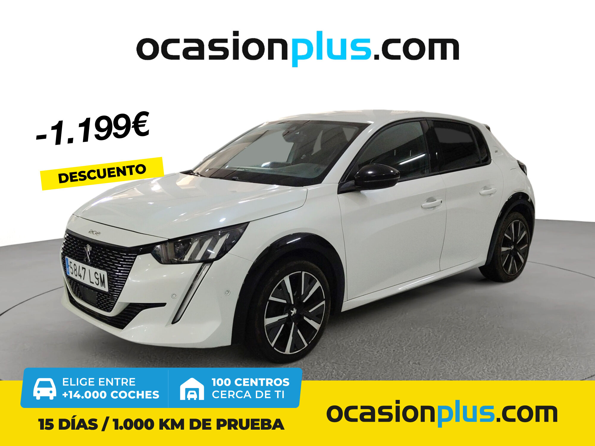 PEUGEOT 208 (PureTech 100 GT 75 kW (100 CV)) en Madrid