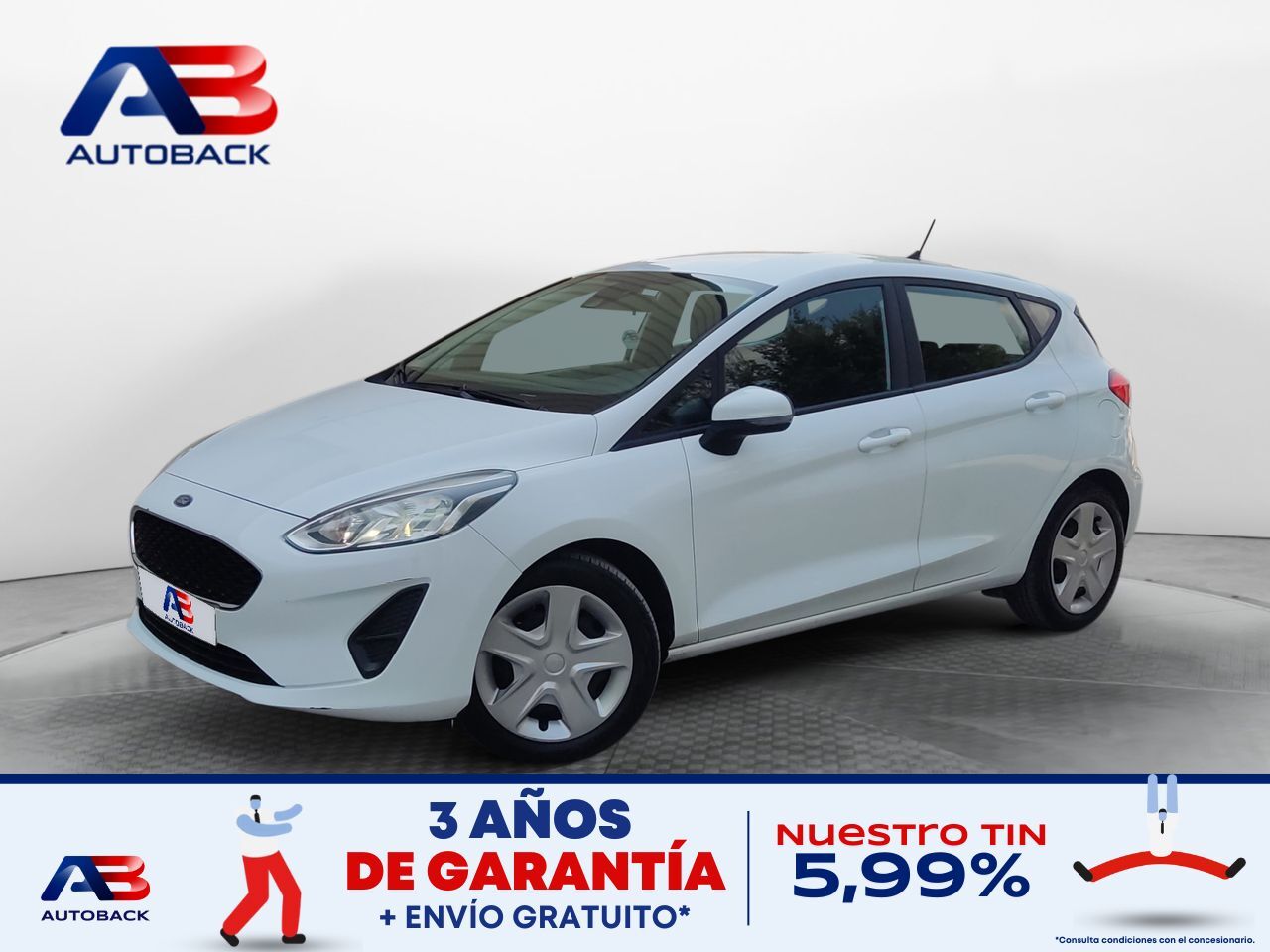 FORD Fiesta (1.1 PFI GLP 55kW (75CV) Trend 5p) en Madrid