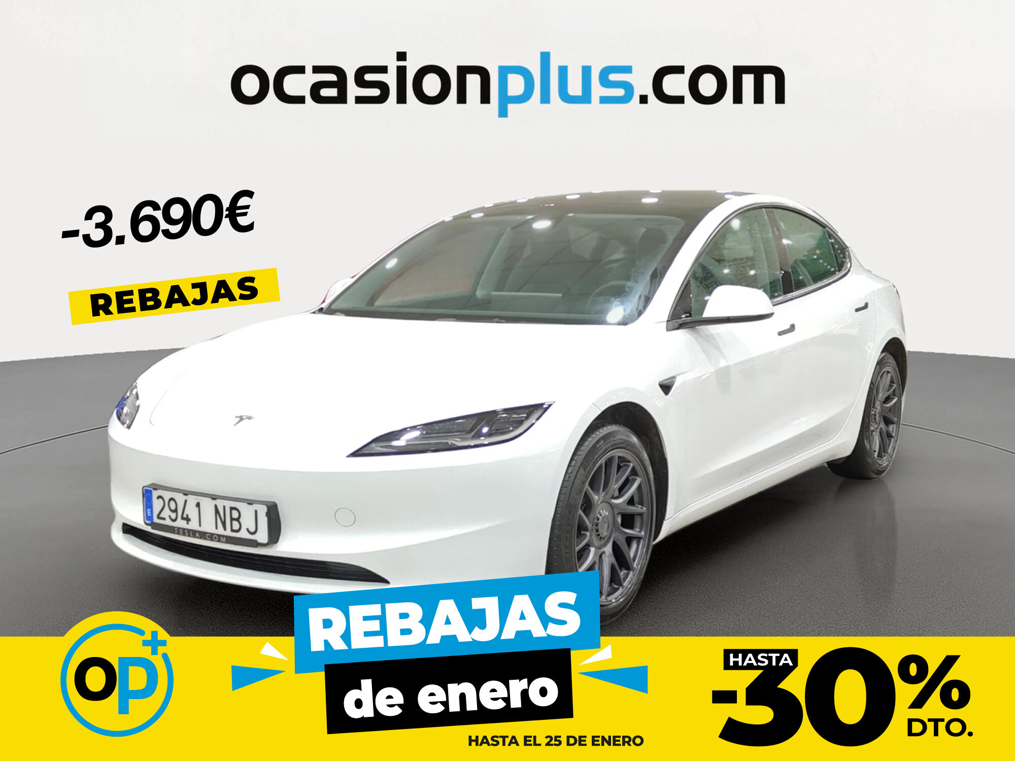 TESLA Model 3 (Gran Autonomía RWD 224 kW (304 CV)) en Madrid