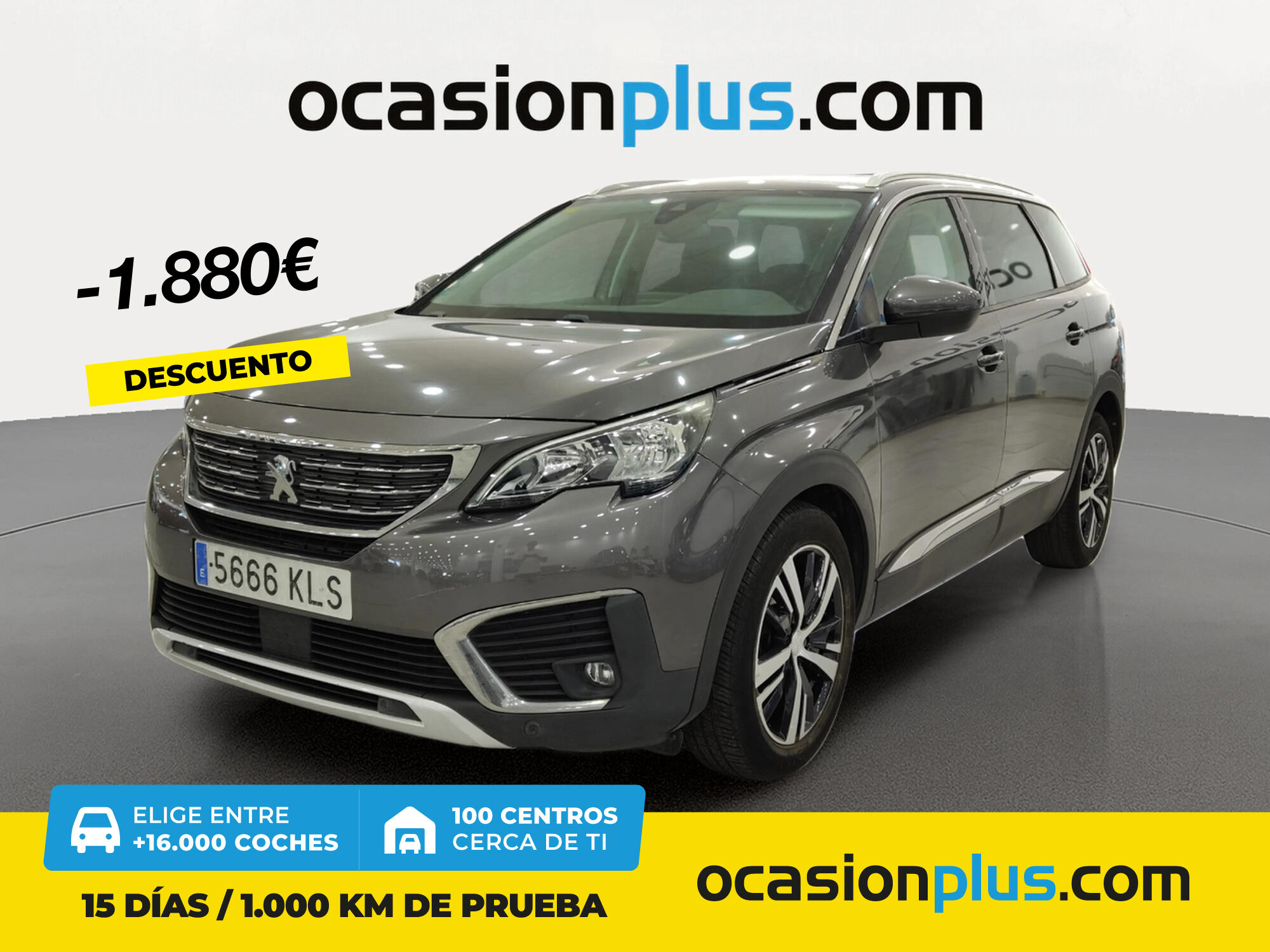 PEUGEOT 5008 (BlueHDi 130 S&S Allure 96 kW (130 CV)) en Madrid