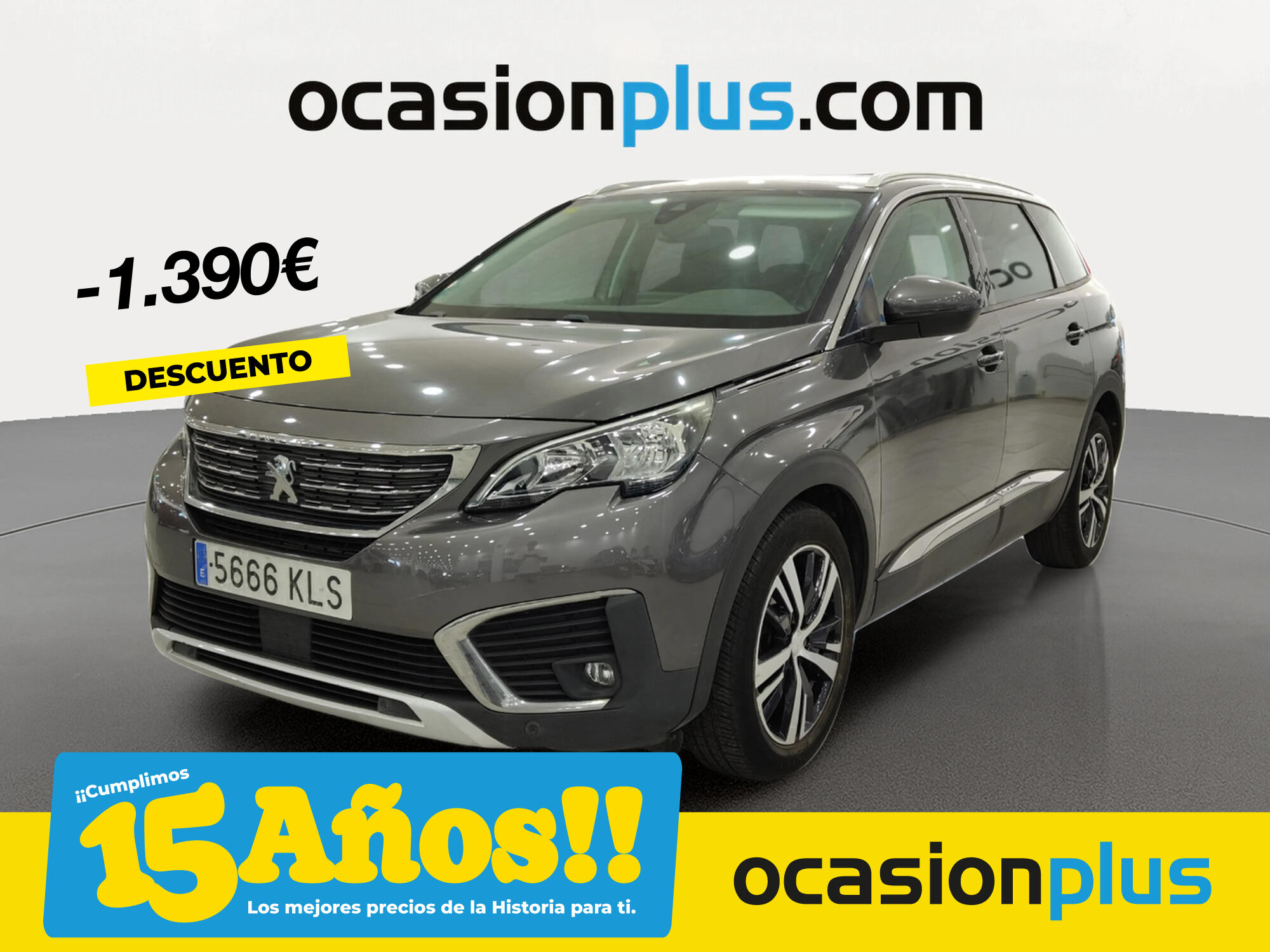 PEUGEOT 5008 (BlueHDi 130 S&S Allure 96 kW (130 CV)) en Madrid