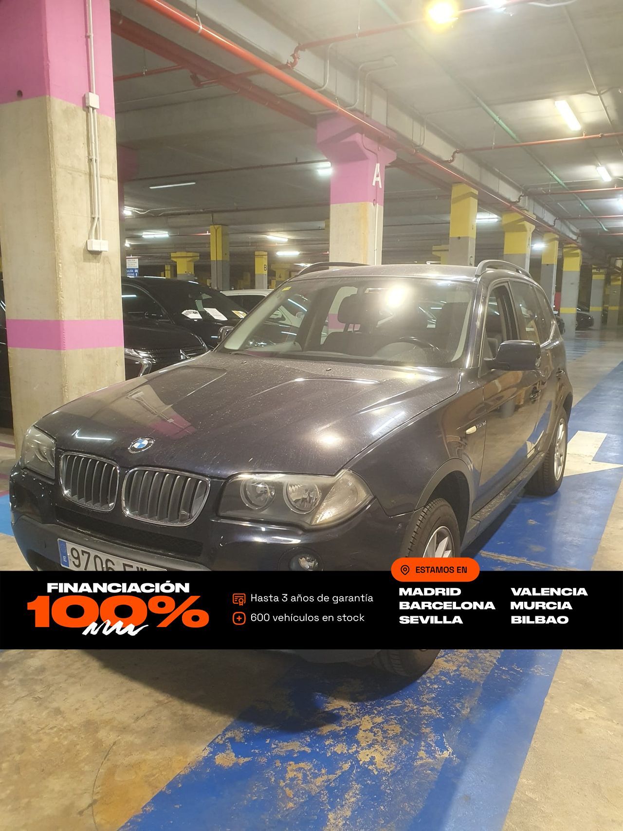 BMW X3 (2.5si) en Madrid