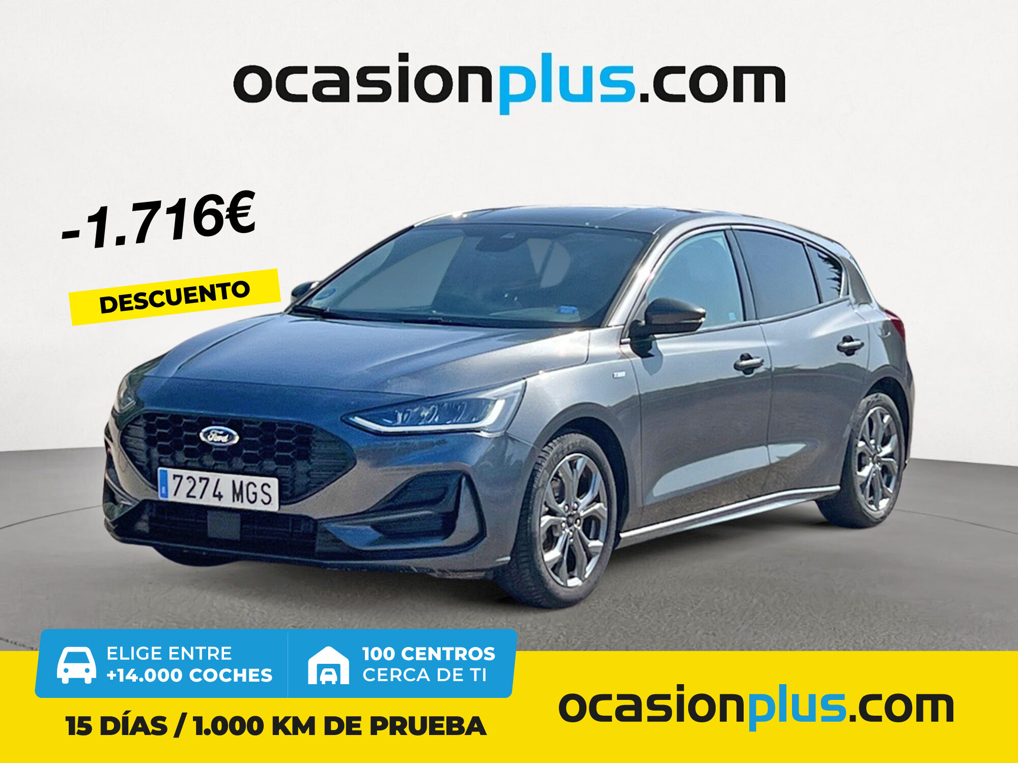 FORD Focus (1.0 Ecoboost MHEV ST-Line 114 kW (155 CV)) en Madrid