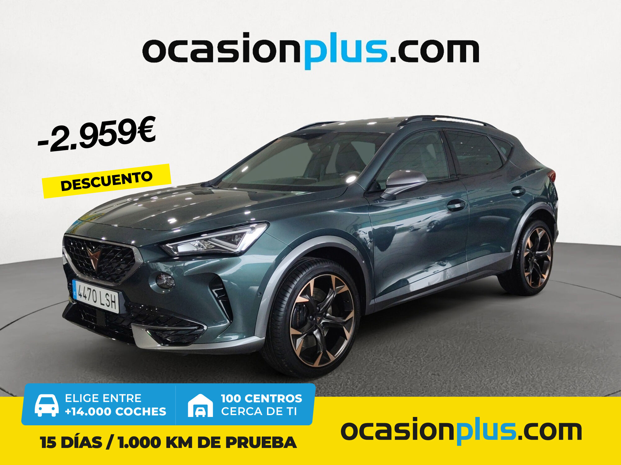 CUPRA Formentor (2.0 TSI VZ 4Drive DSG 228 kW (310 CV)) en Madrid