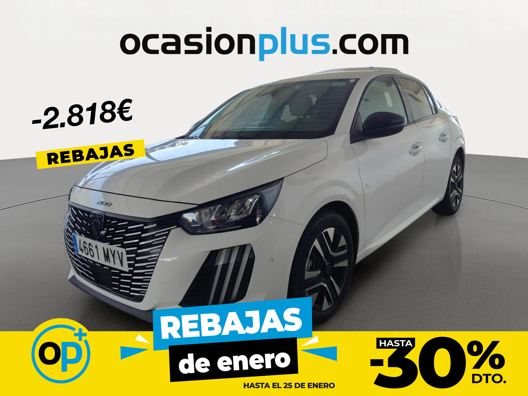 PEUGEOT 208 (Allure Hybrid eDCS6 75 kW (100 CV)) en Madrid