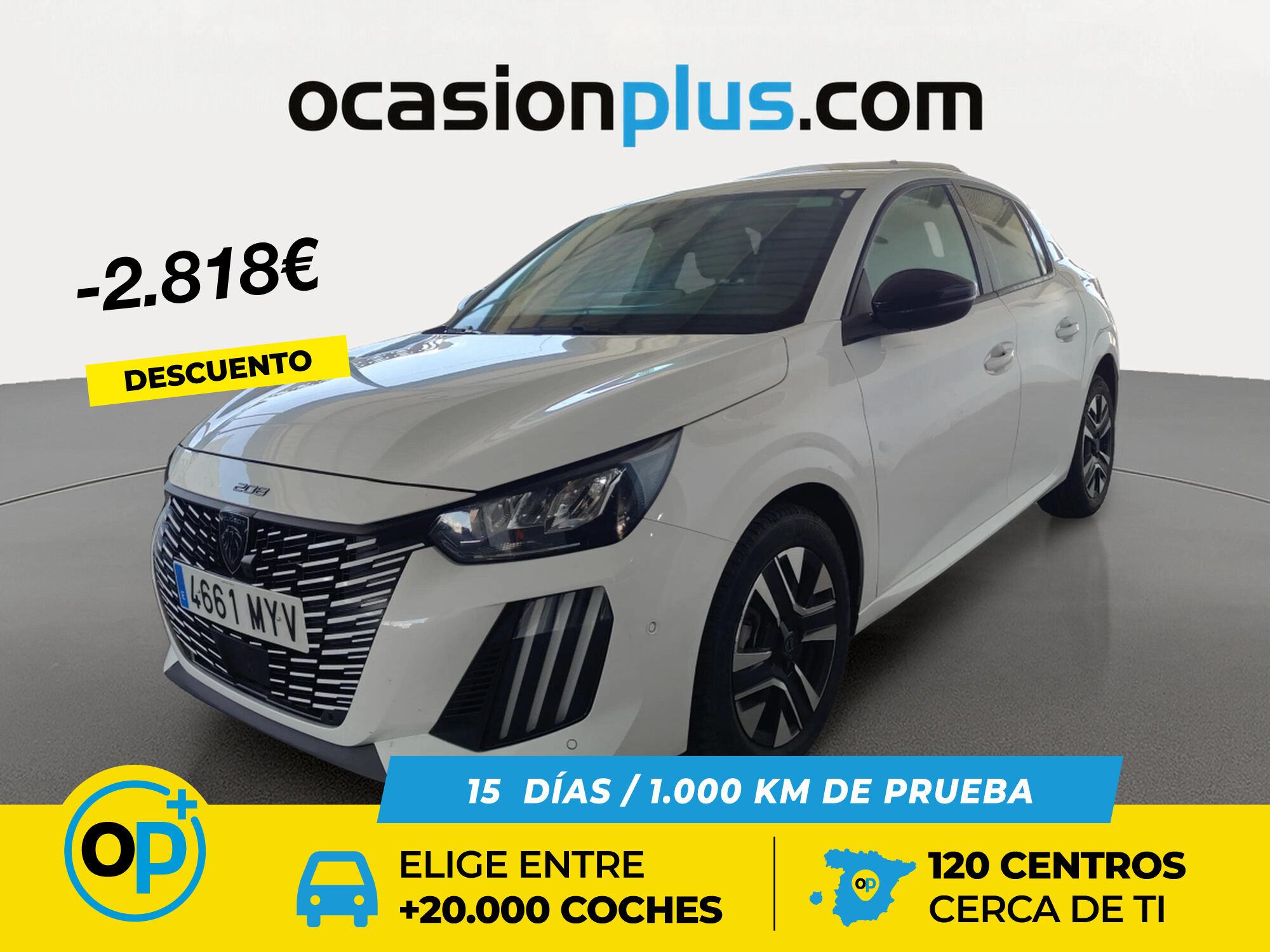 PEUGEOT 208 (Allure Hybrid eDCS6 75 kW (100 CV)) en Madrid