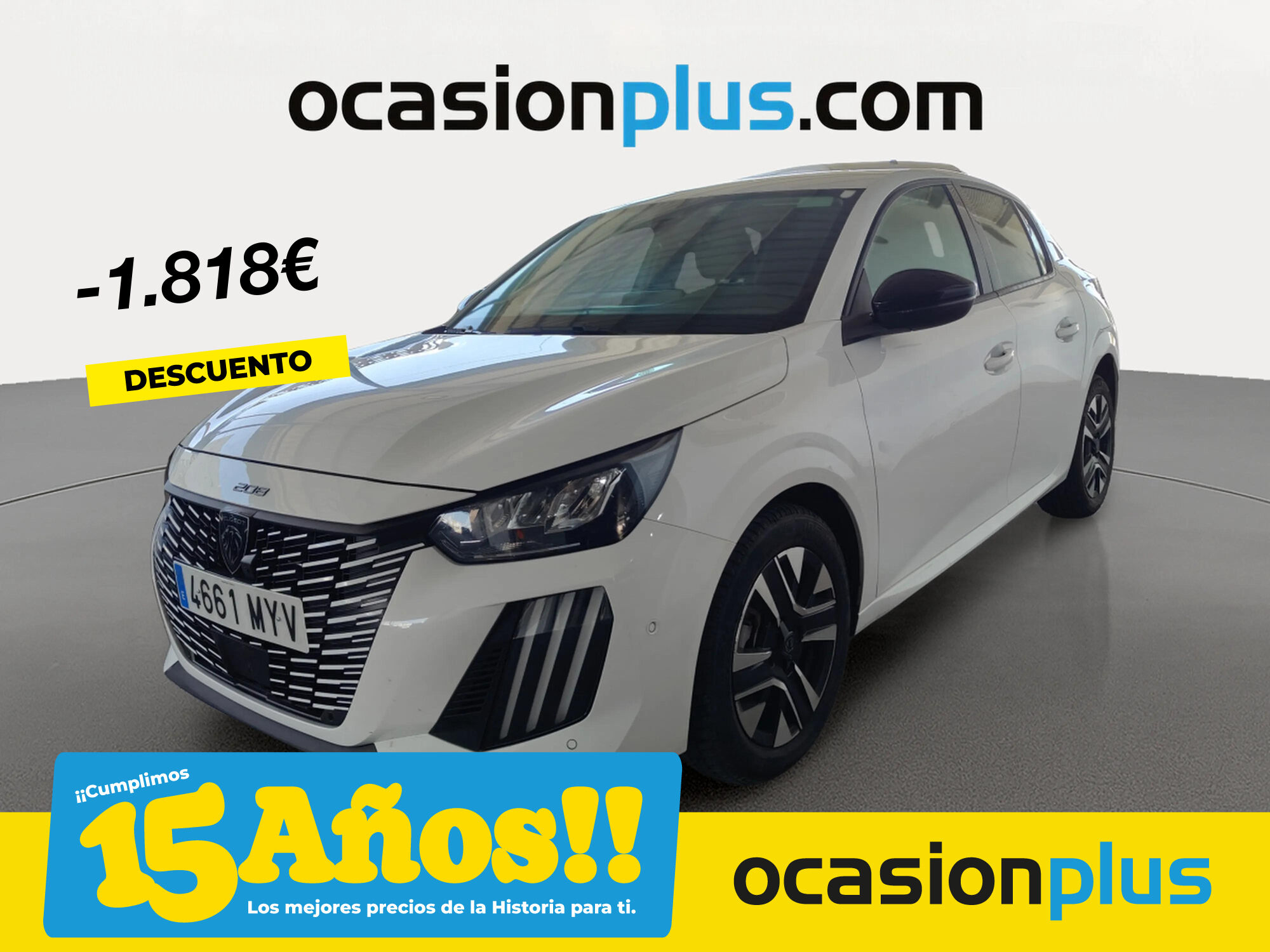PEUGEOT 208 (Allure Hybrid eDCS6 75 kW (100 CV)) en Madrid