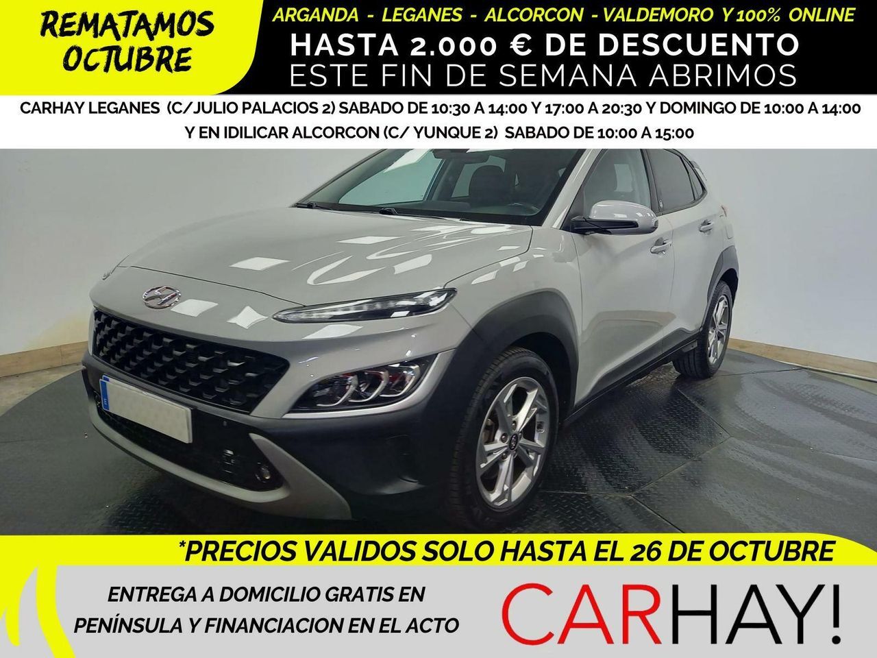 HYUNDAI Kona (1.0T-GDI EDITON 30 120CV) en Madrid