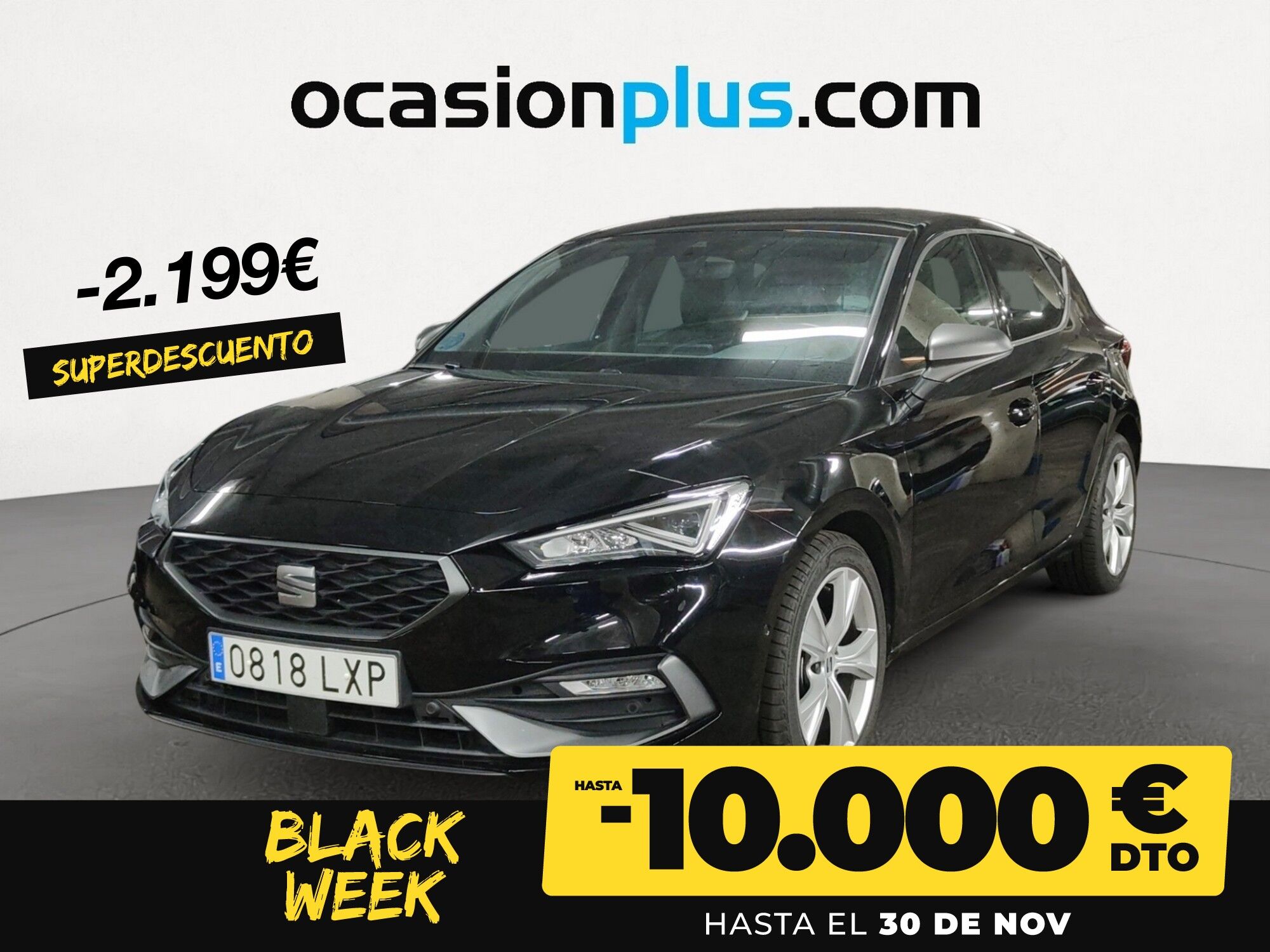 SEAT León (1.5 TGI GNC S&S FR DSG 96 kW (130 CV)) en Madrid