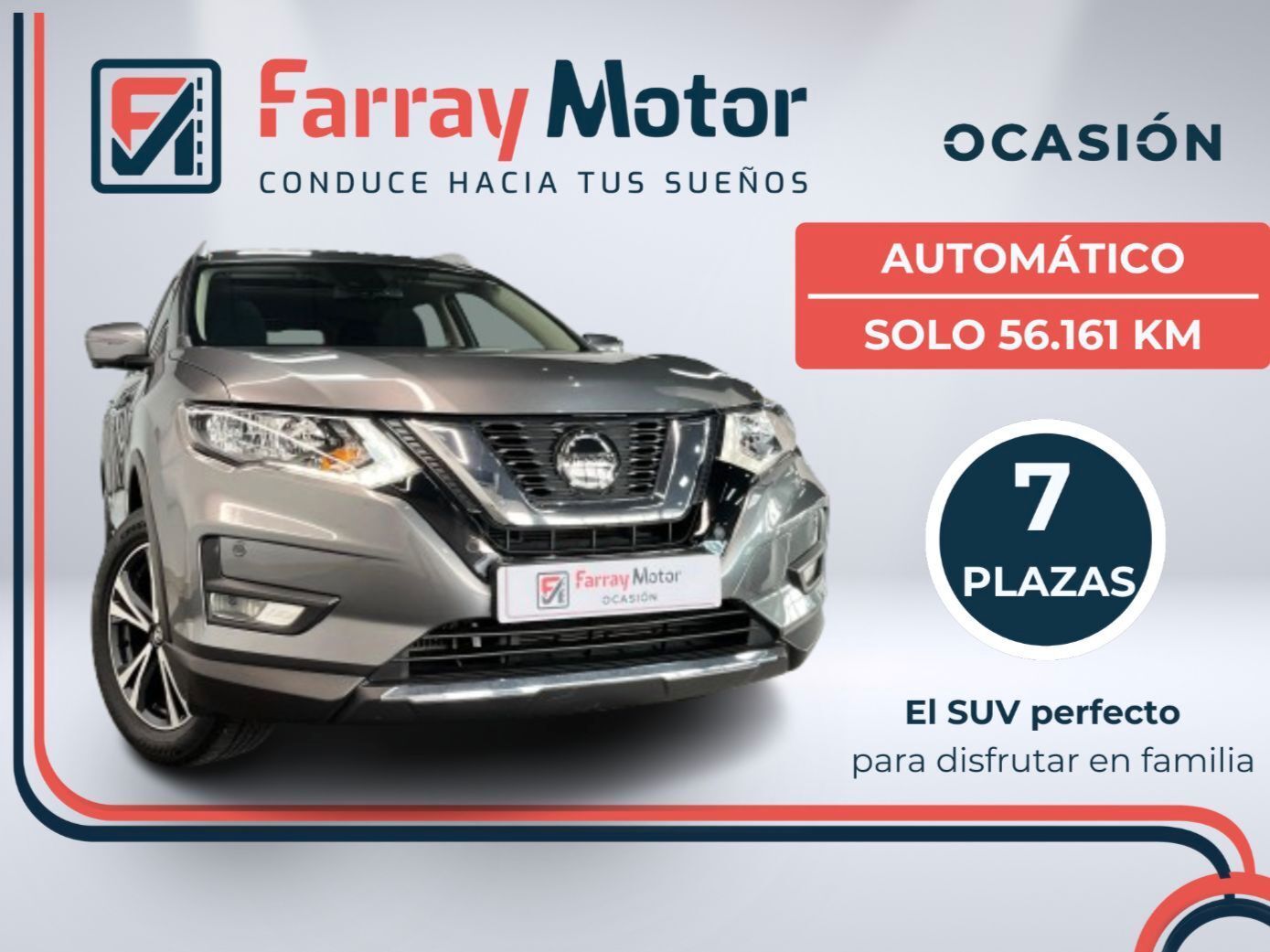 NISSAN X-Trail (1.3 DIG-T N-Connecta 4x2 DCT 7 pl.) en Tenerife