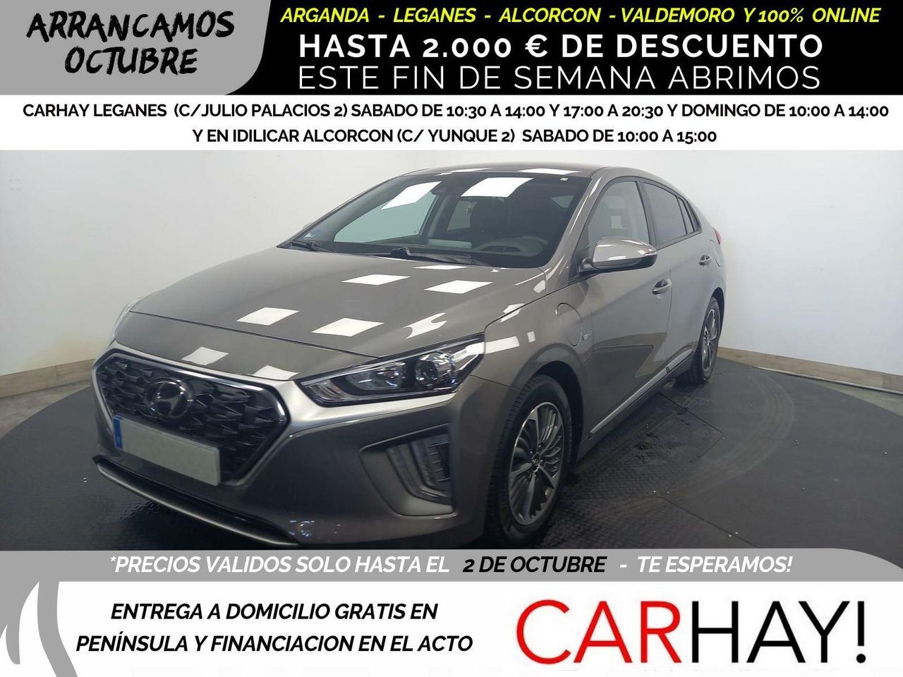 HYUNDAI Ioniq (1.6 GDI PHEV KLASS DT) en Madrid