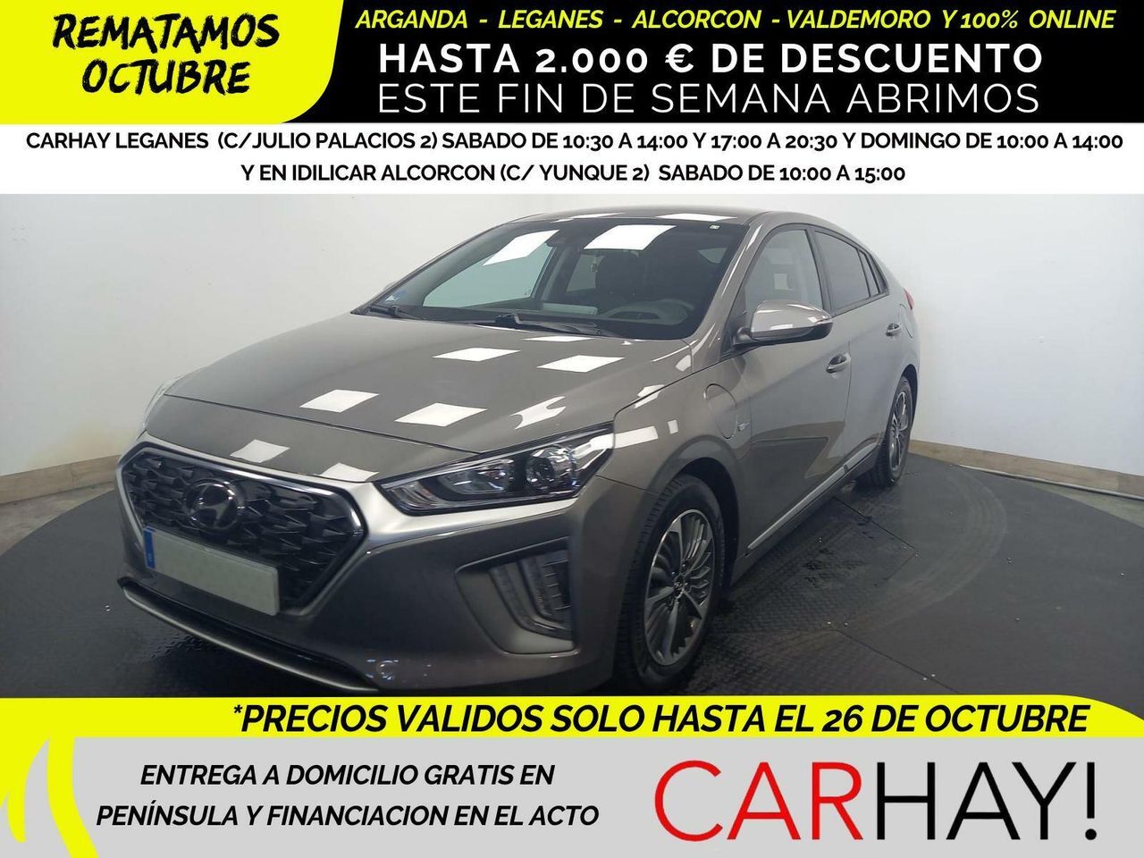 HYUNDAI Ioniq (1.6 GDI PHEV KLASS DT) en Madrid