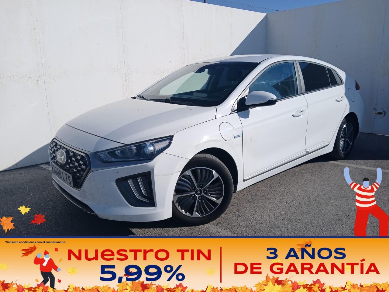 HYUNDAI Ioniq (1.6 GDI PHEV Klass DCT) en Madrid